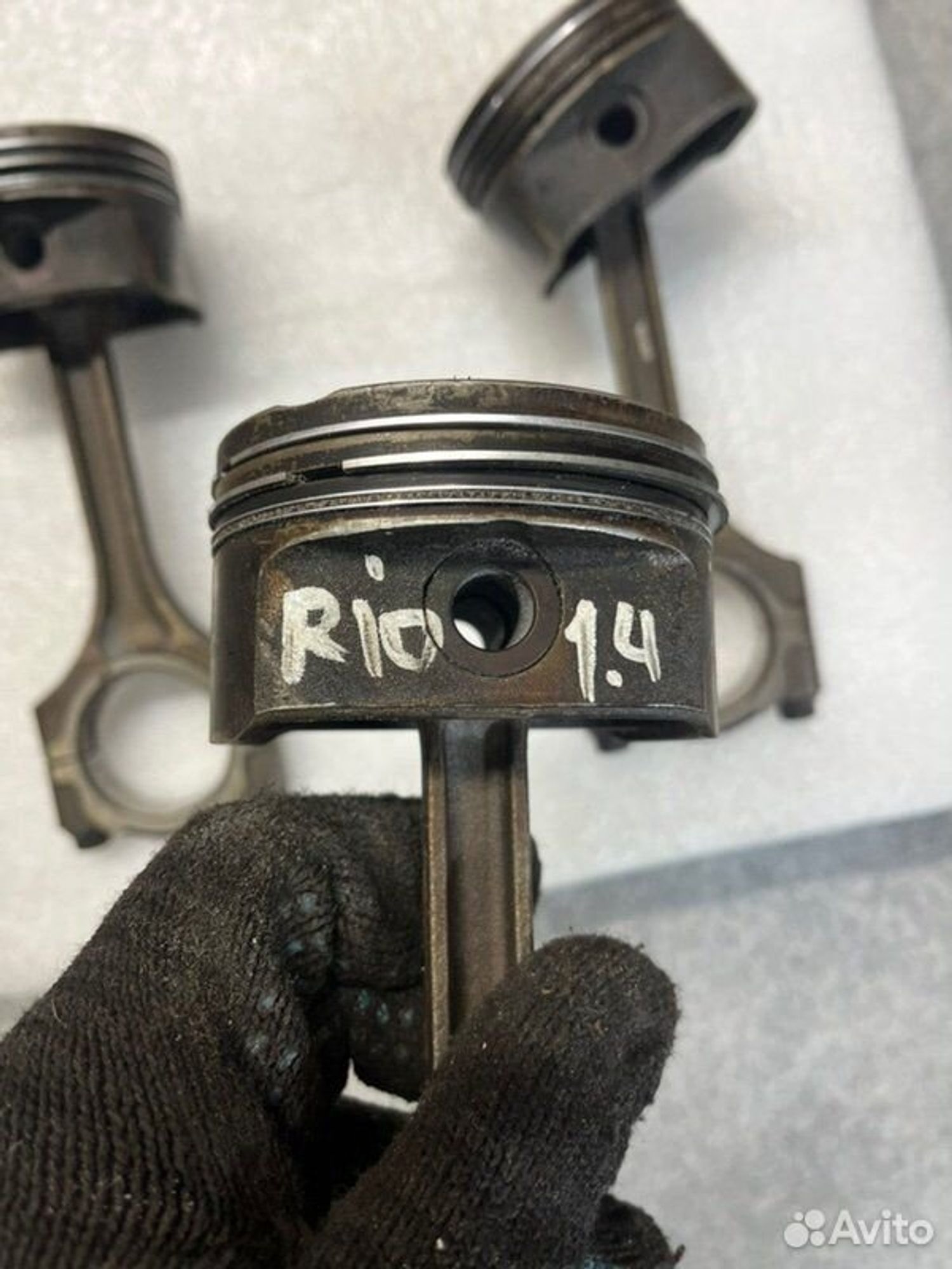 Поршень Kia Rio G4FA 2012, 2000 рублей, Семиозерка