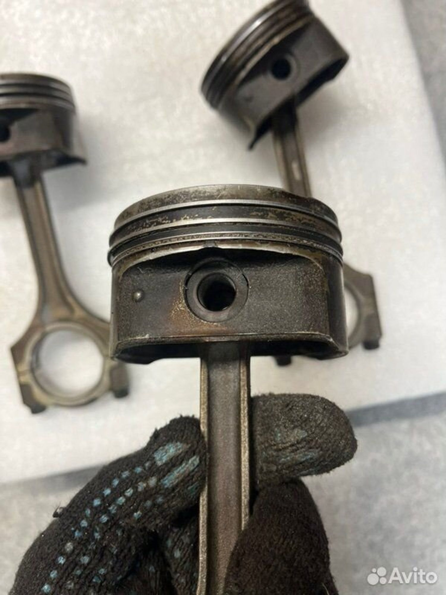 Поршень Kia Rio G4FA 2012, 2000 рублей, Семиозерка