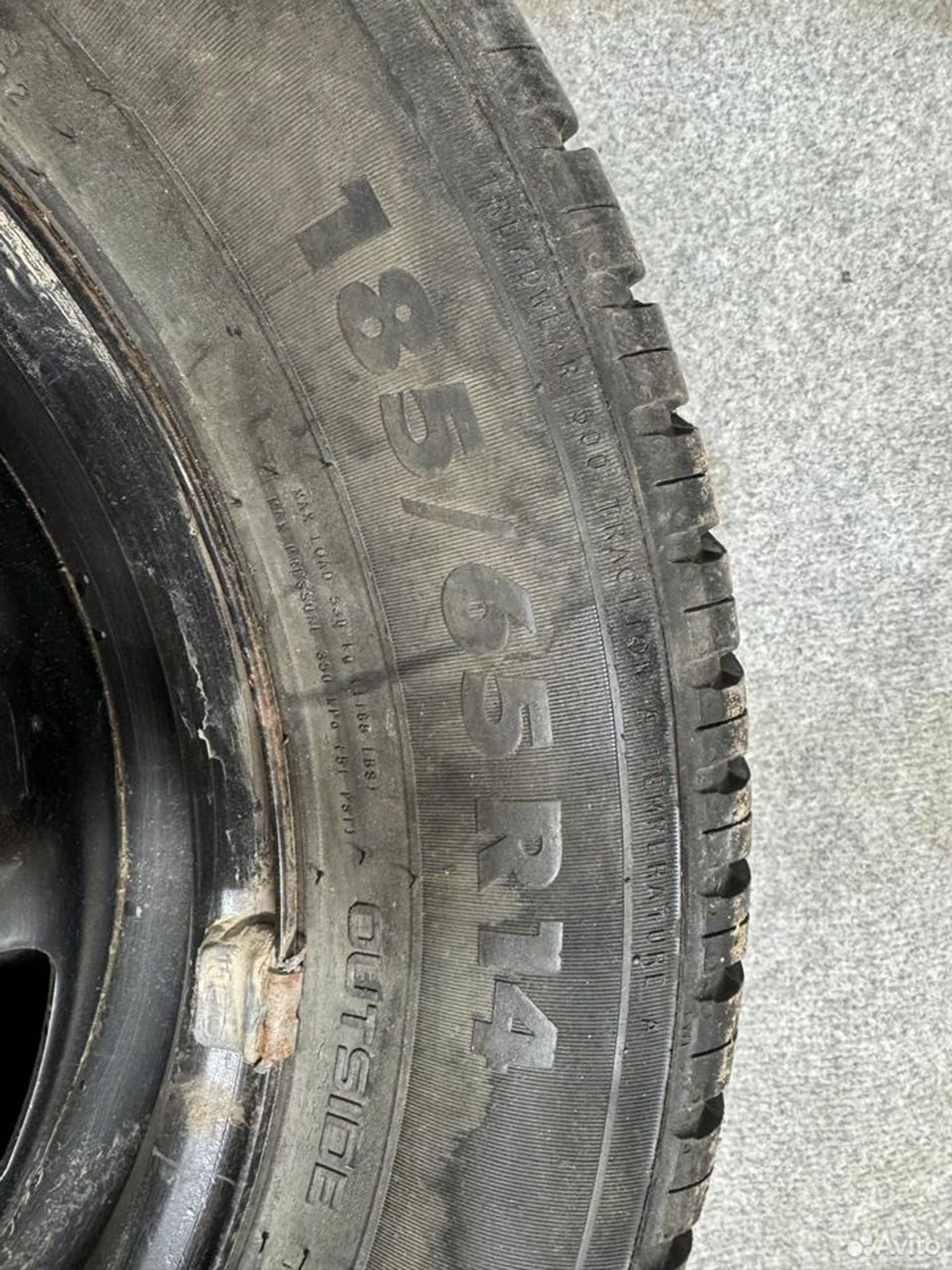 Колесо 185/65 R14, 4000 рублей, Семиозерка