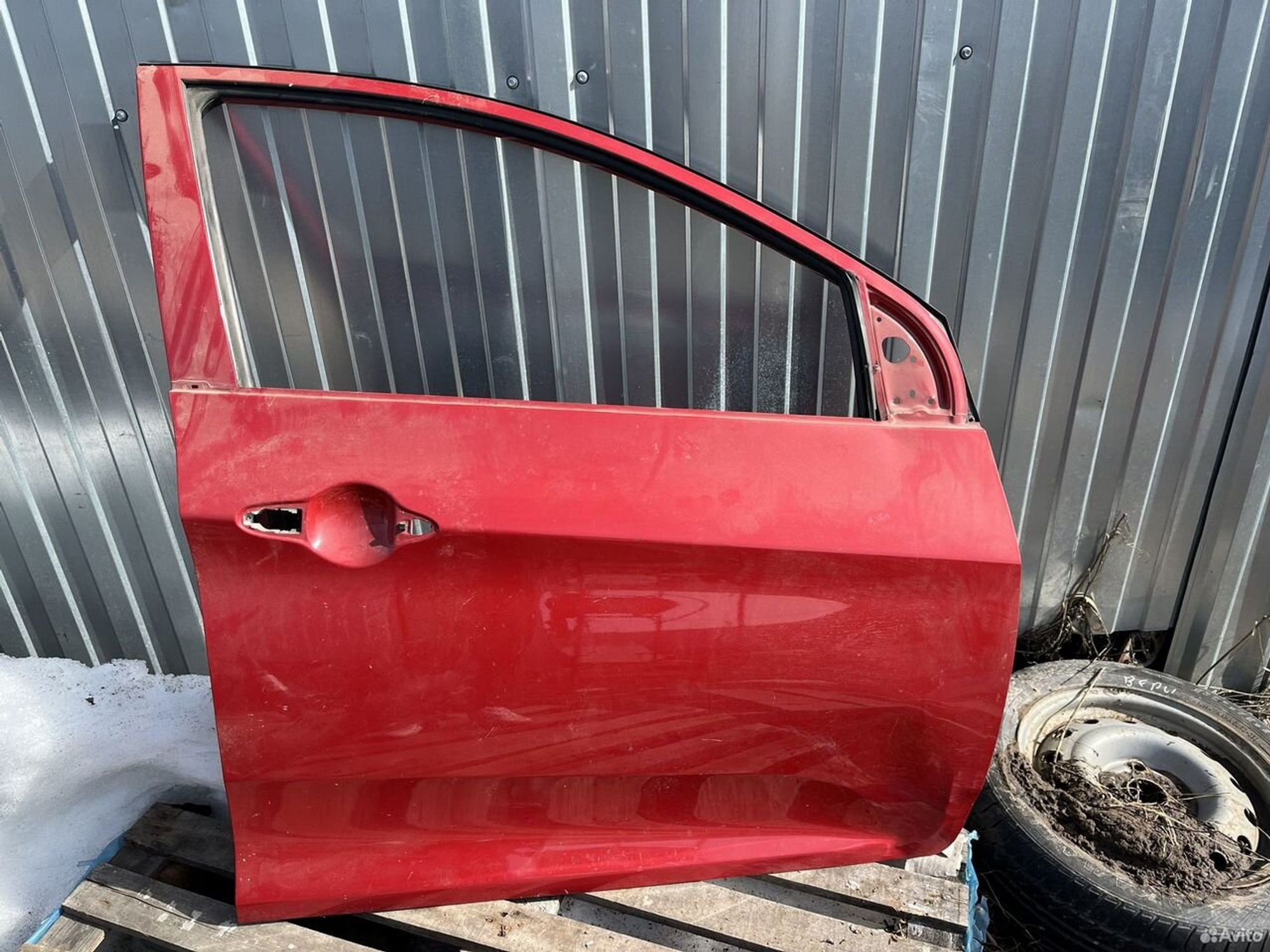 Дверь передняя правая kia picanto 2, 12000 рублей, Семиозерка