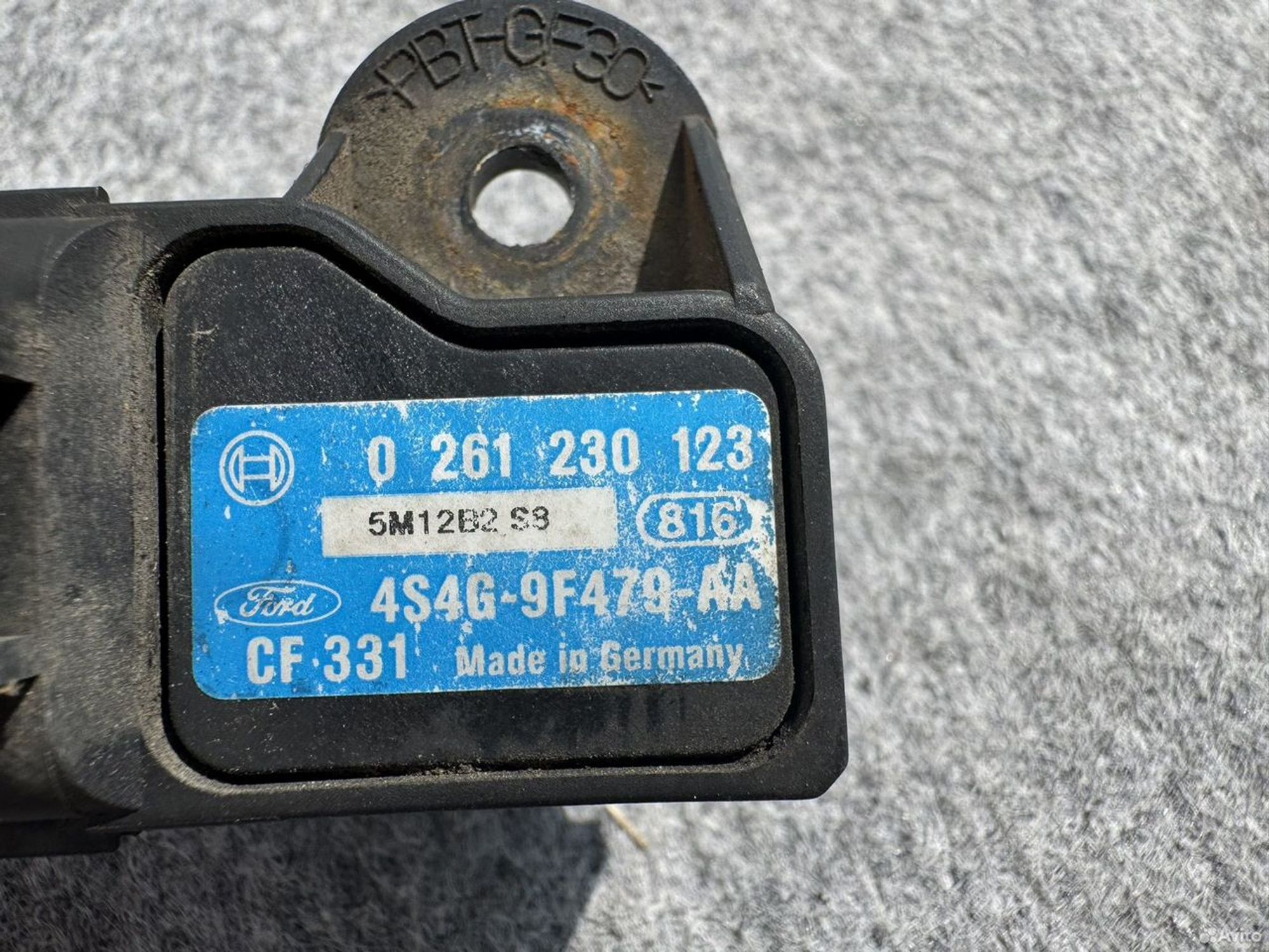 Датчик абсолютного давления Mazda 3 bk, 1000 рублей, Семиозерка