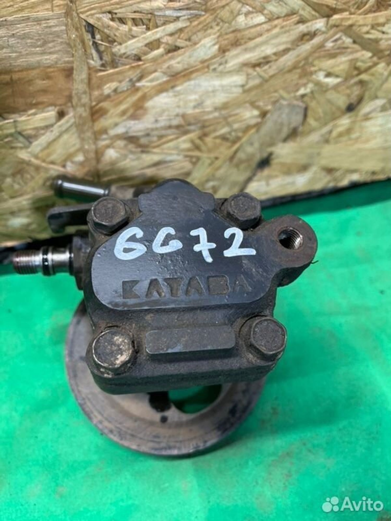 Насос гидроусилителя руля Mitsubishi Pajero 6G72, 3000 рублей, Семиозерка