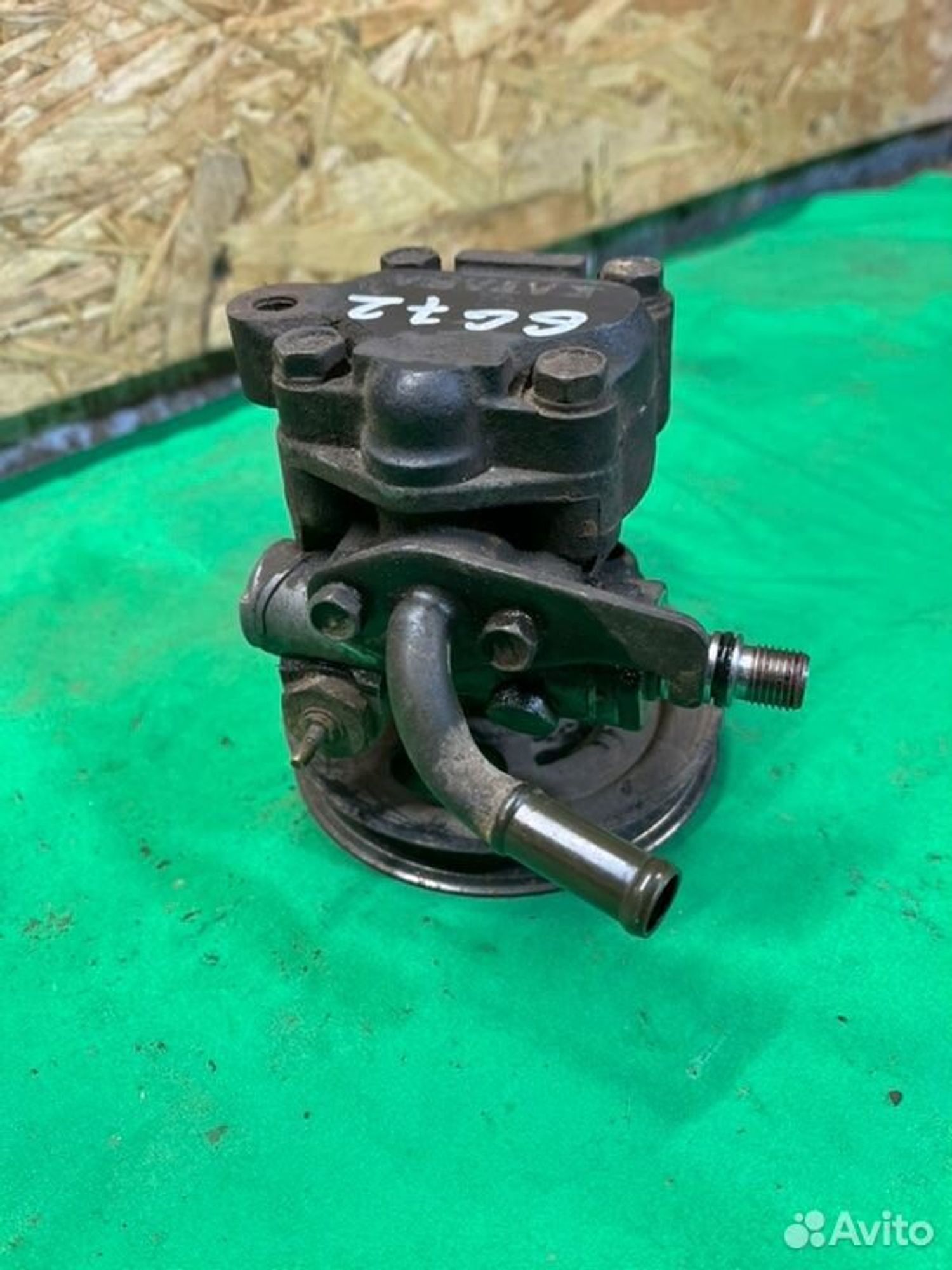Насос гидроусилителя руля Mitsubishi Pajero 6G72, 3000 рублей, Семиозерка