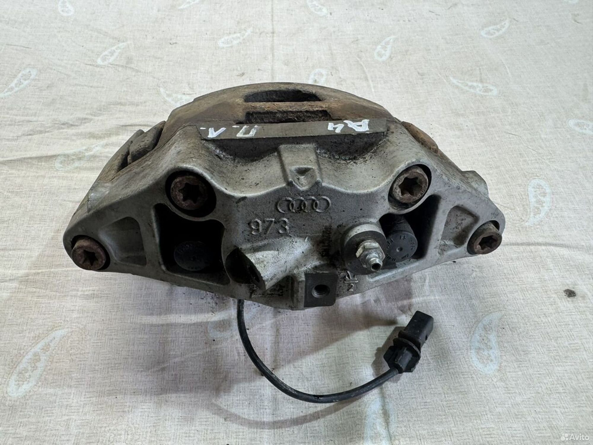 Суппорт передний левый Audi A4 B7, 2100 рублей, Семиозерка