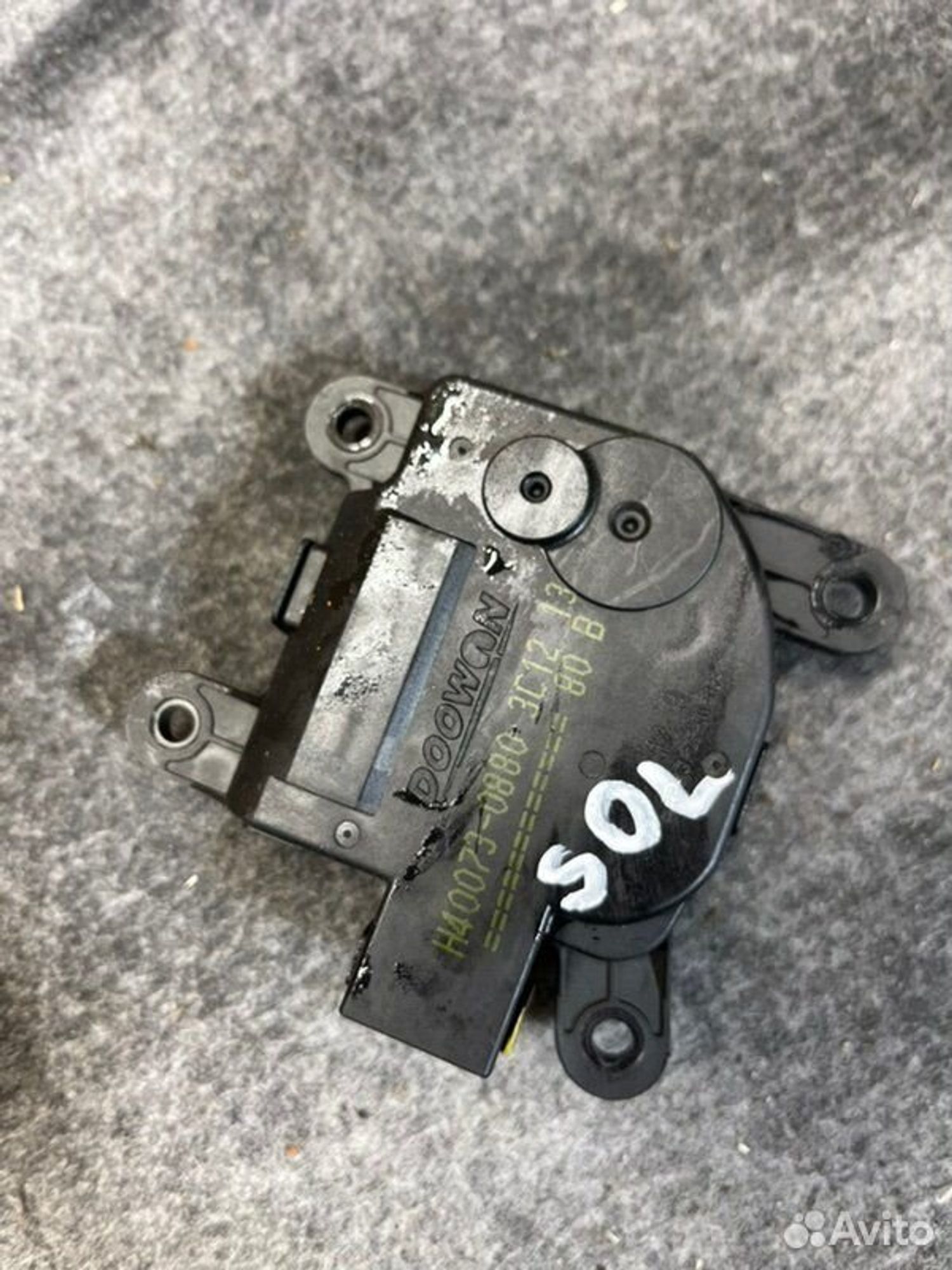 Сервопривод заслонок печки Hyundai Solaris G4FC, 1000 рублей, Семиозерка