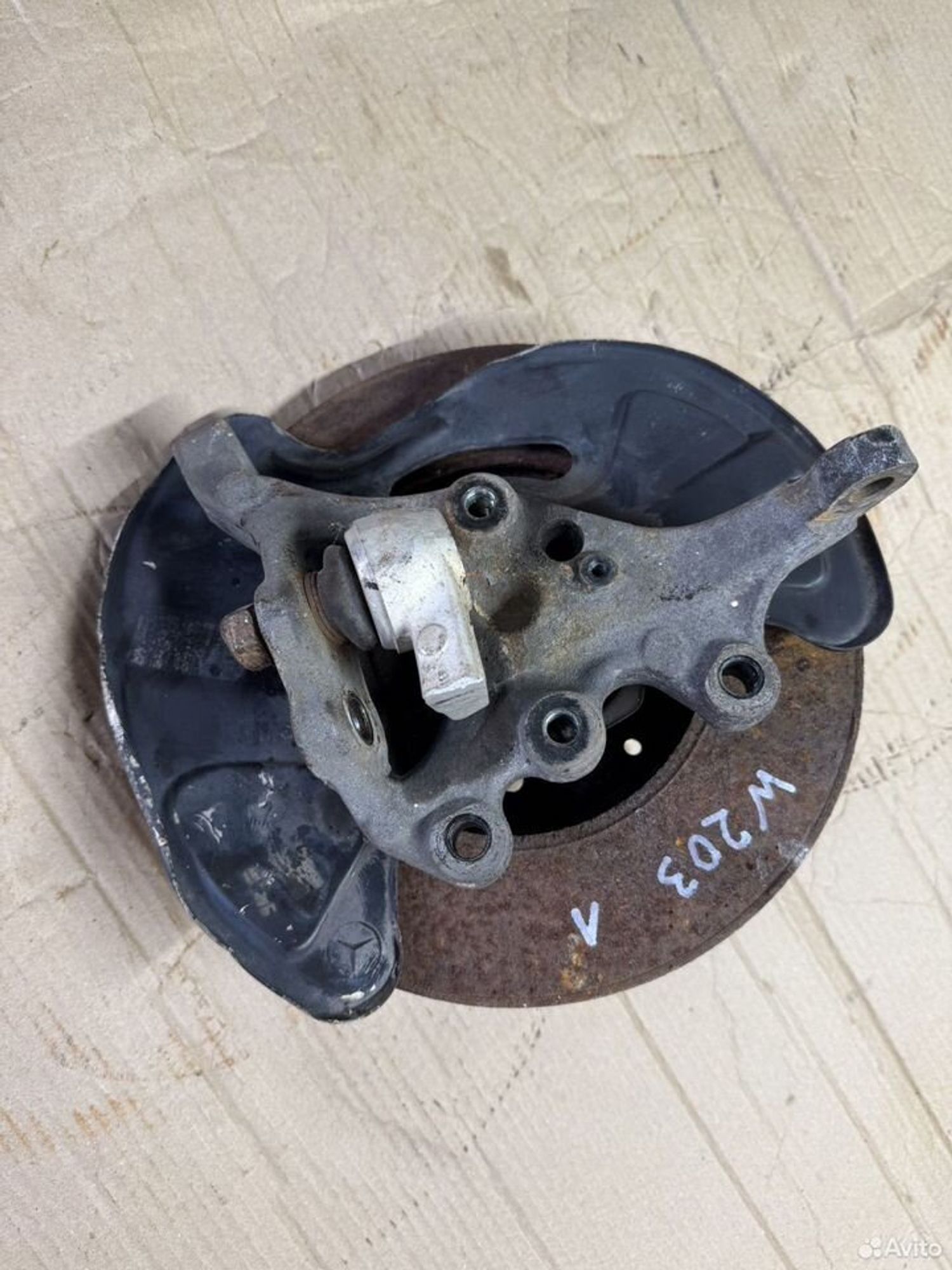 Кулак поворотный Mercedes w203 левый, 3800 рублей, Семиозерка