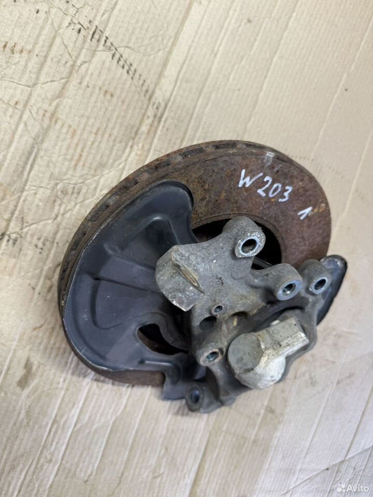 Кулак поворотный Mercedes w203 левый, 3800 рублей, Семиозерка