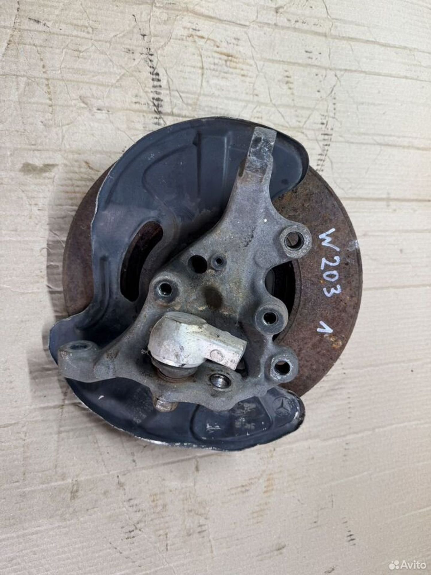 Кулак поворотный Mercedes w203 левый, 3800 рублей, Семиозерка