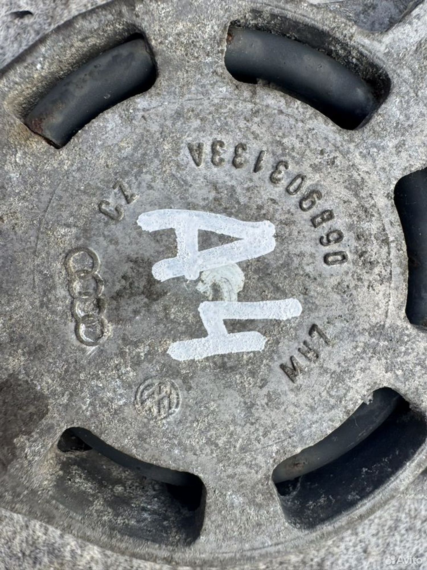 Натяжитель обводного ремня Audi a4 b7, 1200 рублей, Семиозерка