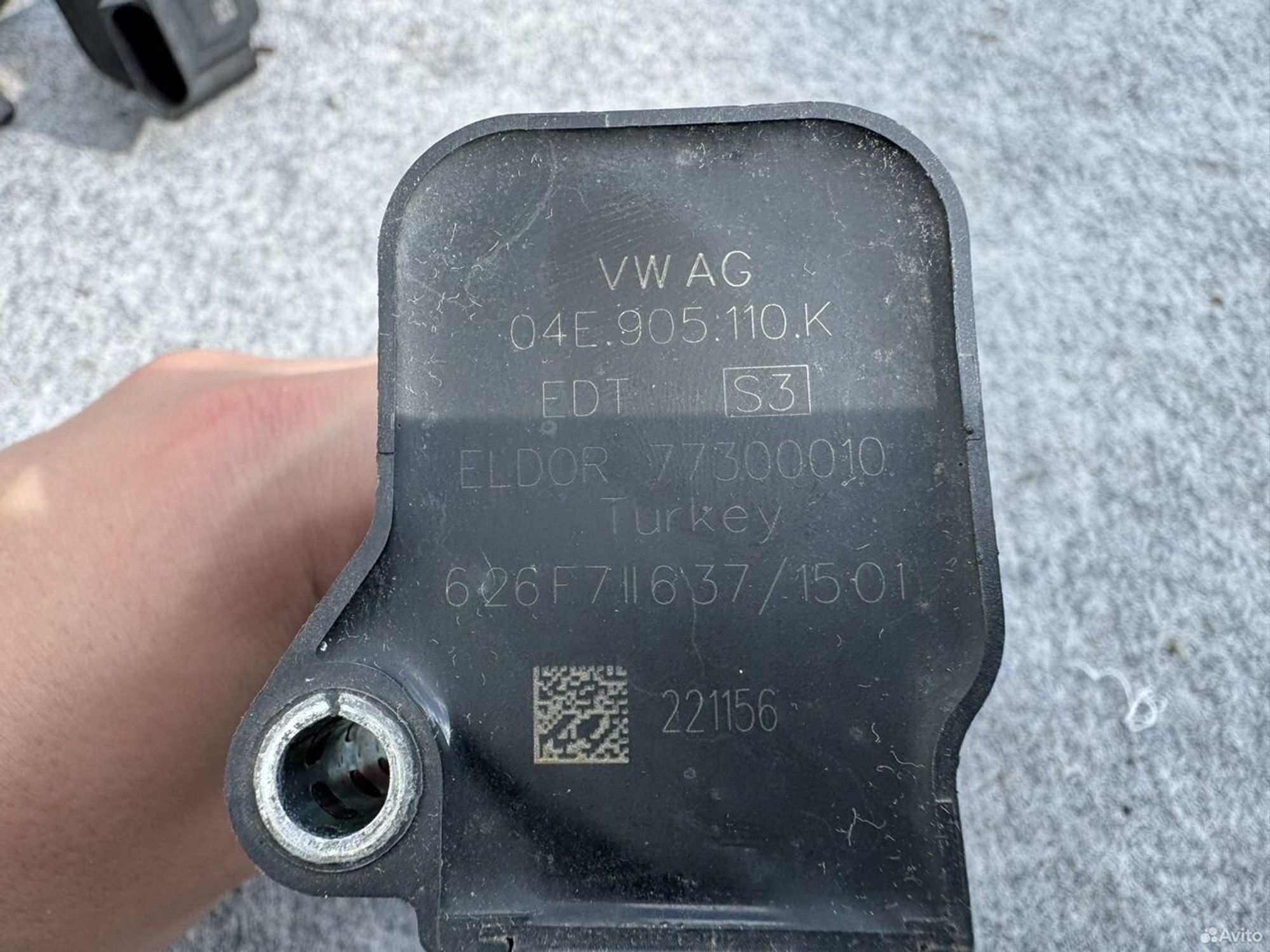 Катушка зажигания Jetta 1.4 Golf Passat, 1200 рублей, Семиозерка