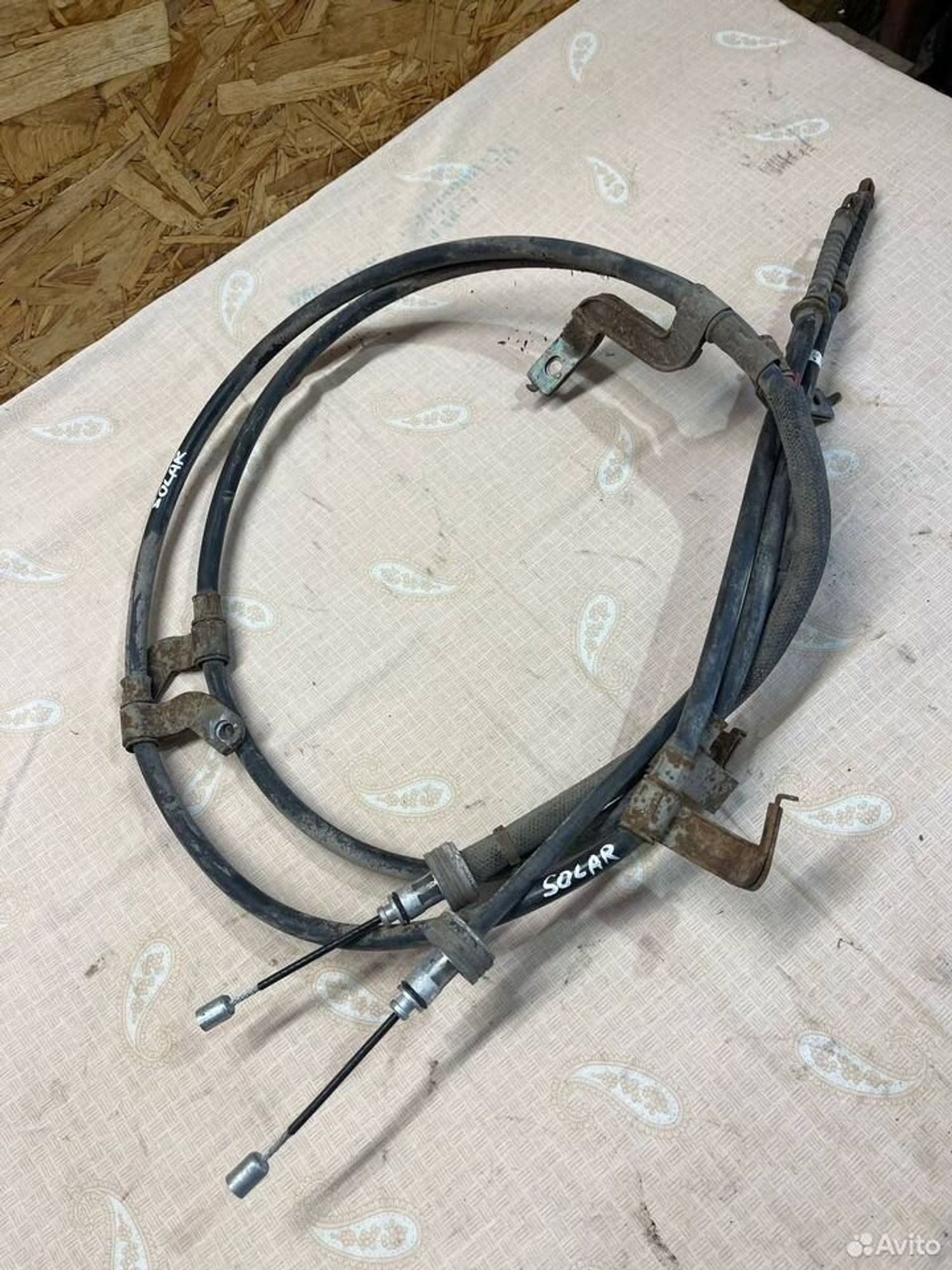 Троса ручника Solaris 1, 1500 рублей, Семиозерка