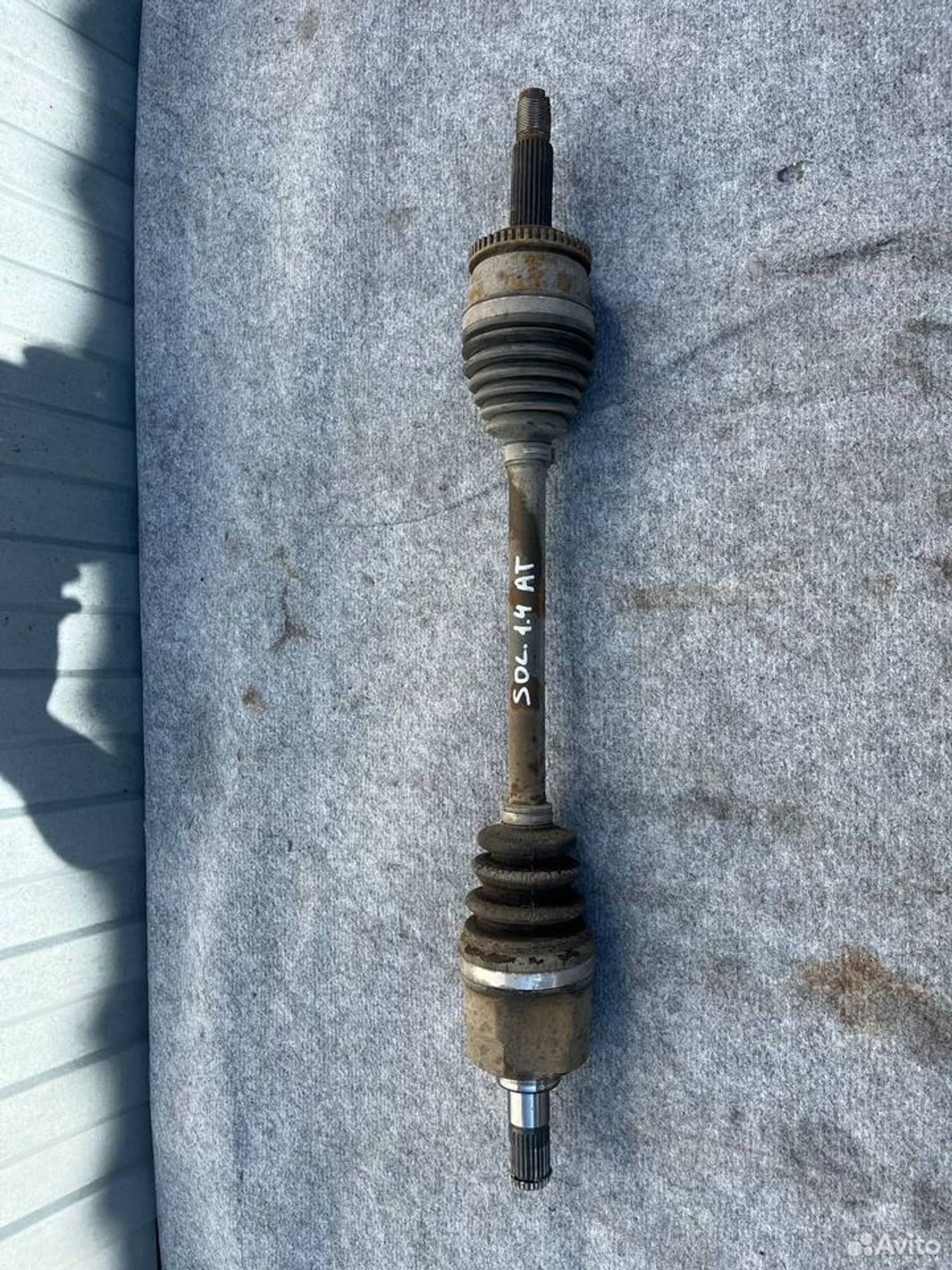 Привод передний левый Solaris 1.4 AT, 7000 рублей, Семиозерка