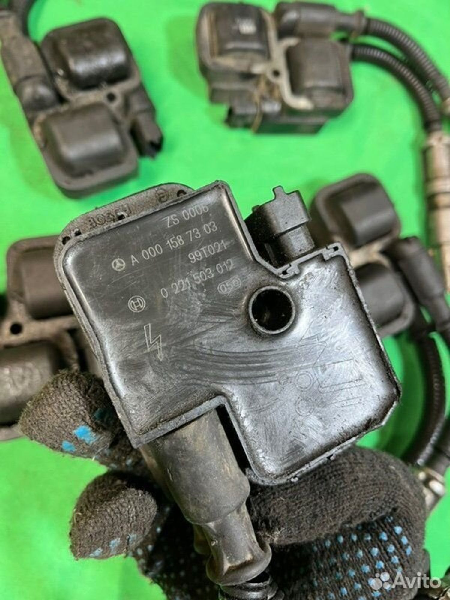 Катушка зажигания Mercedes E240 W210 M112911 1998, 2500 рублей, Семиозерка