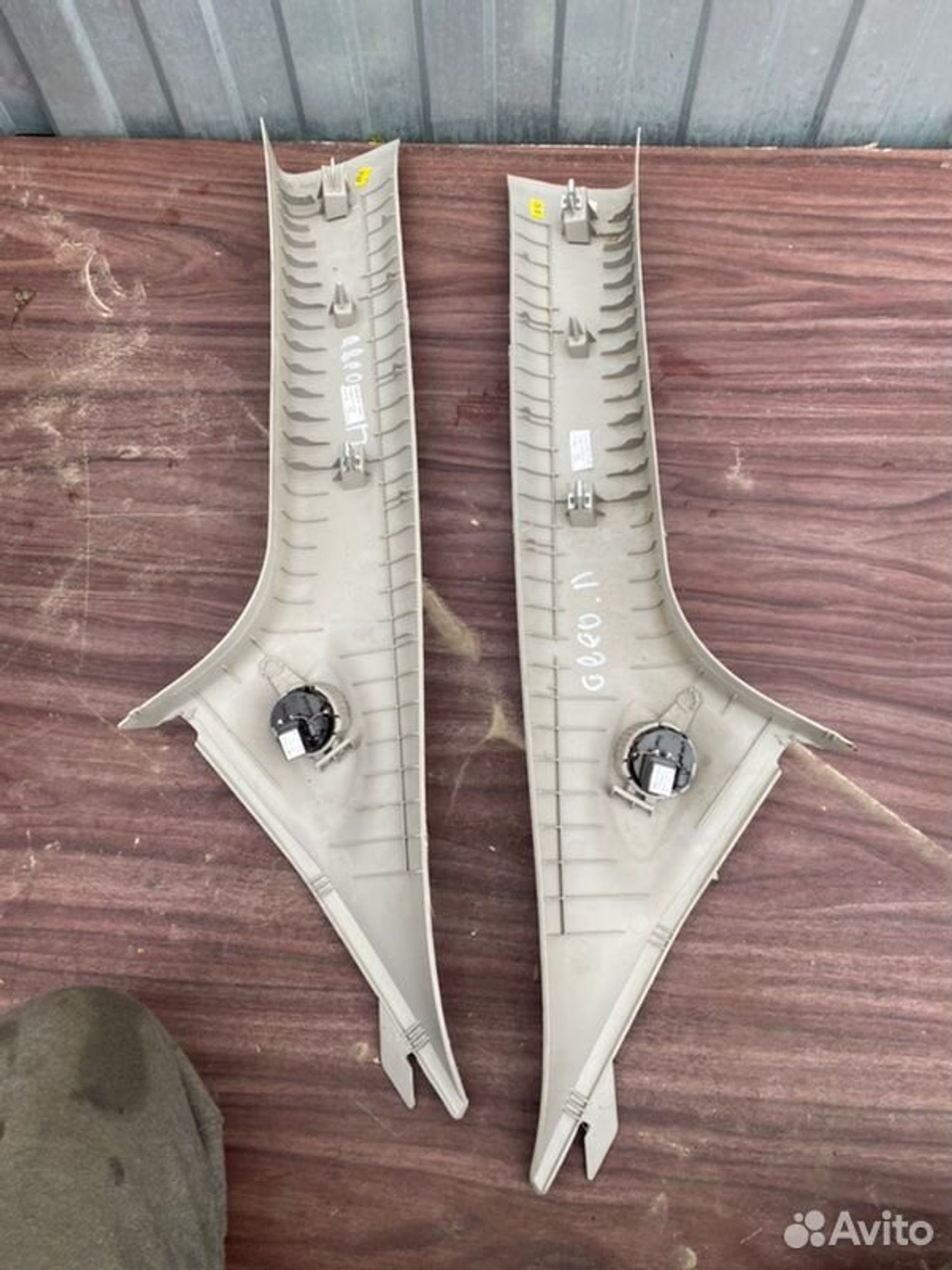 Обшивка стойки передней Chevrolet Aveo T300 F16D4, 600 рублей, Семиозерка