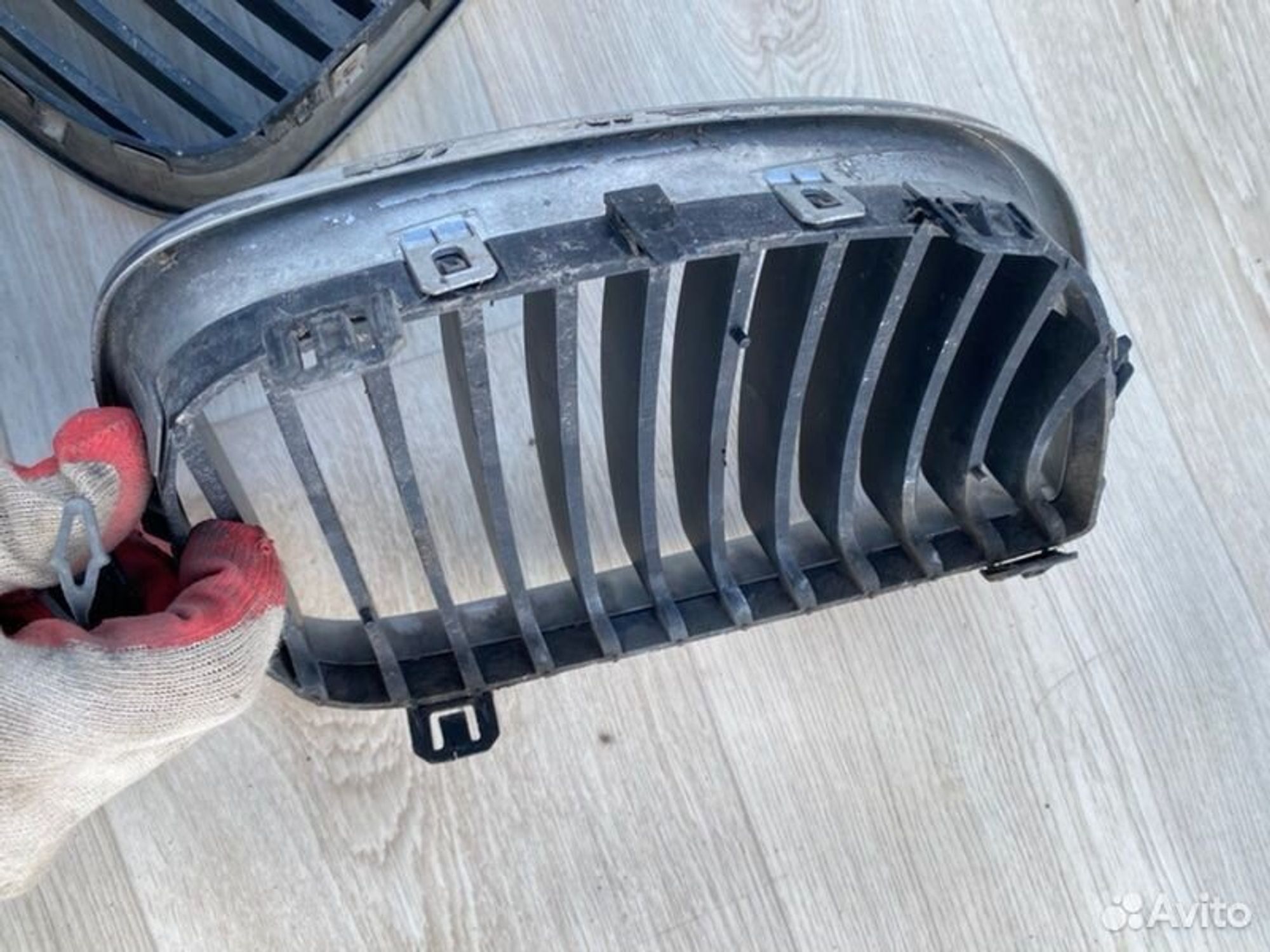 Решетка радиатора Bmw 1 E87 M47D20 2006, 3000 рублей, Семиозерка