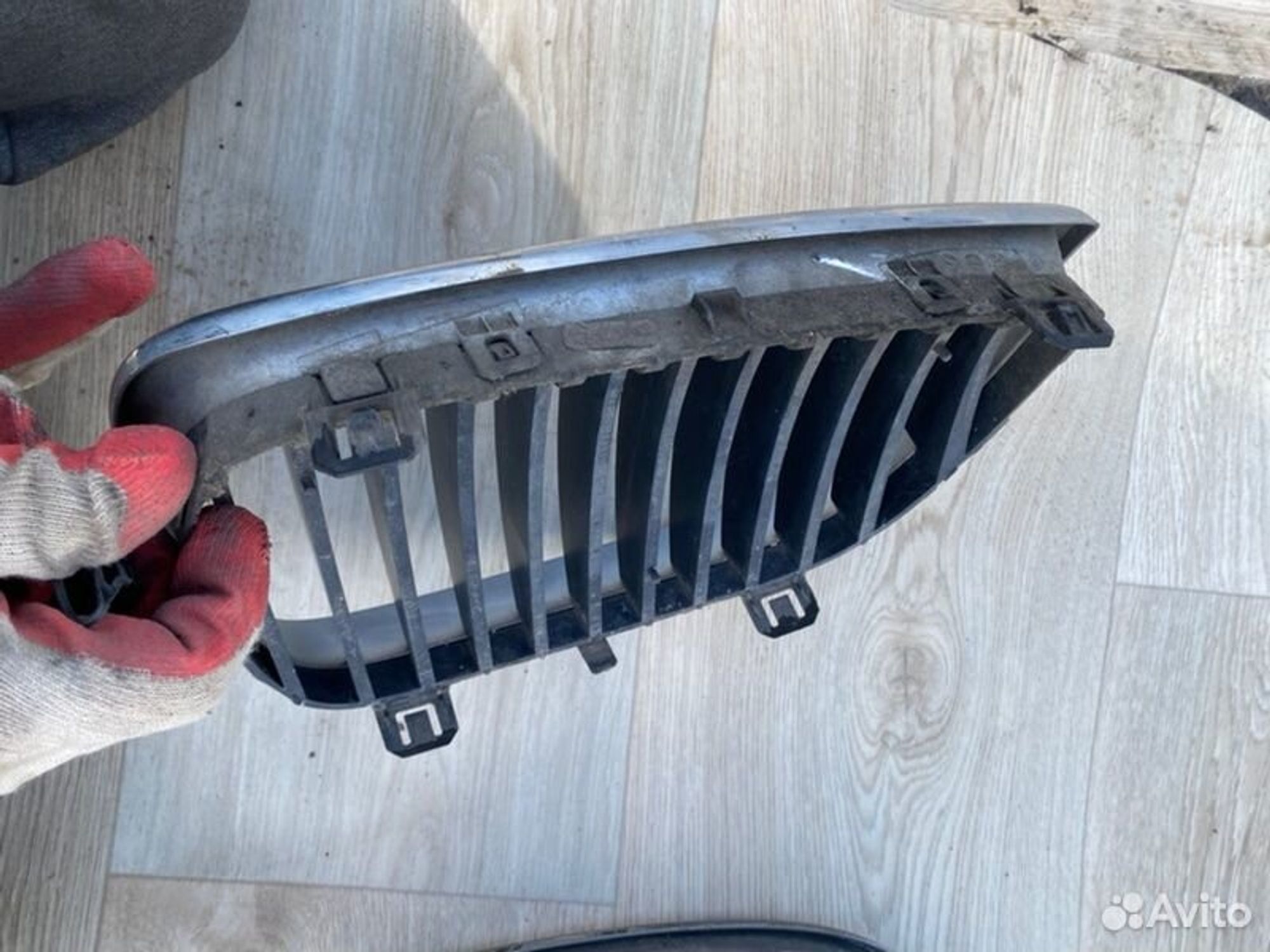 Решетка радиатора Bmw 1 E87 M47D20 2006, 3000 рублей, Семиозерка