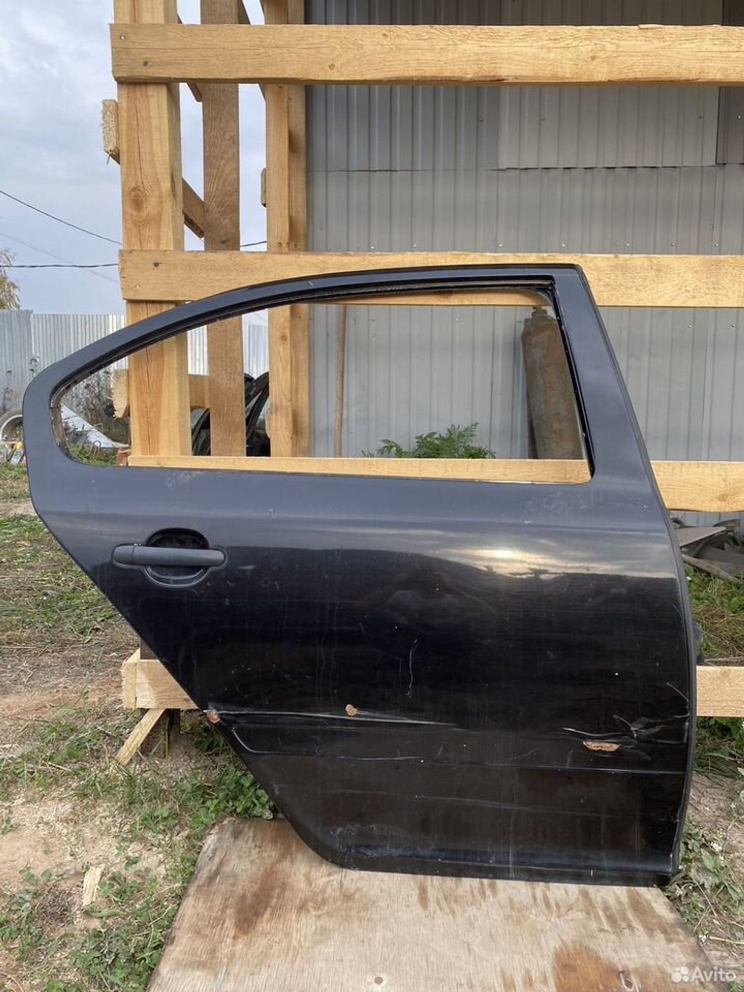 Дверь задняя skoda octavia a5, 6000 рублей, Семиозерка