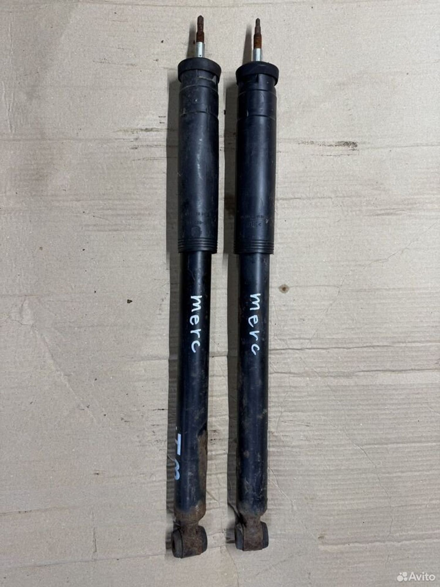 Амортизатор задний Mercedes w203, 2500 рублей, Семиозерка