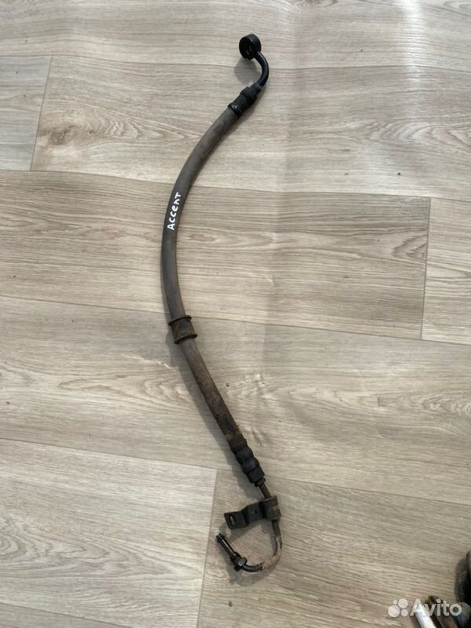 Трубка гидроусилителя руля Hyundai Accent G4EB, 1500 рублей, Семиозерка