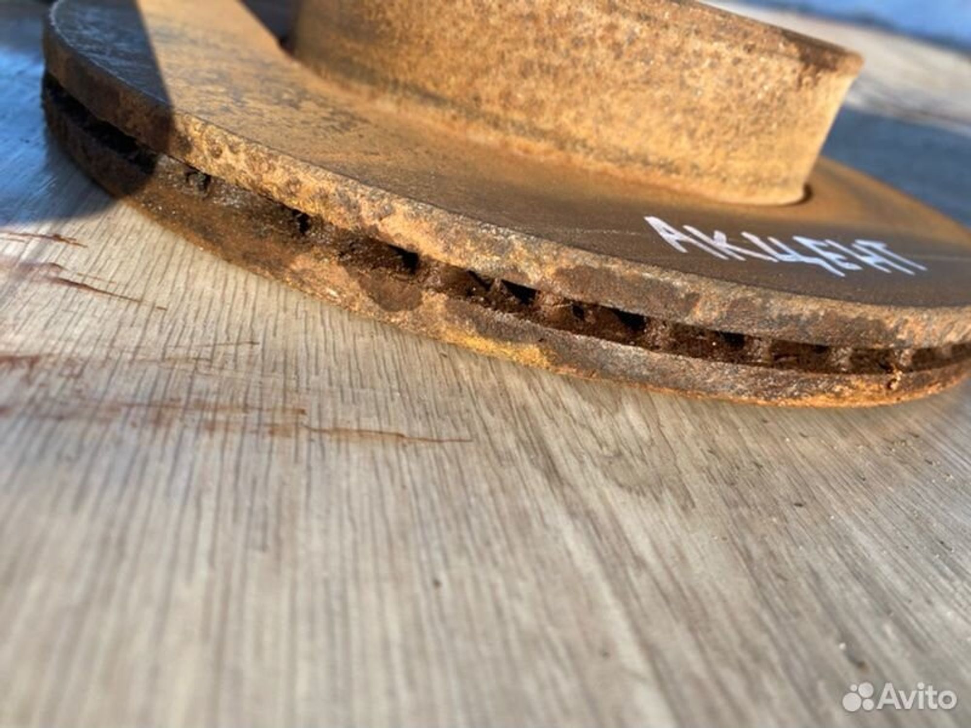 Диск тормозной передний Hyundai Accent G4EB 2006, 2200 рублей, Семиозерка