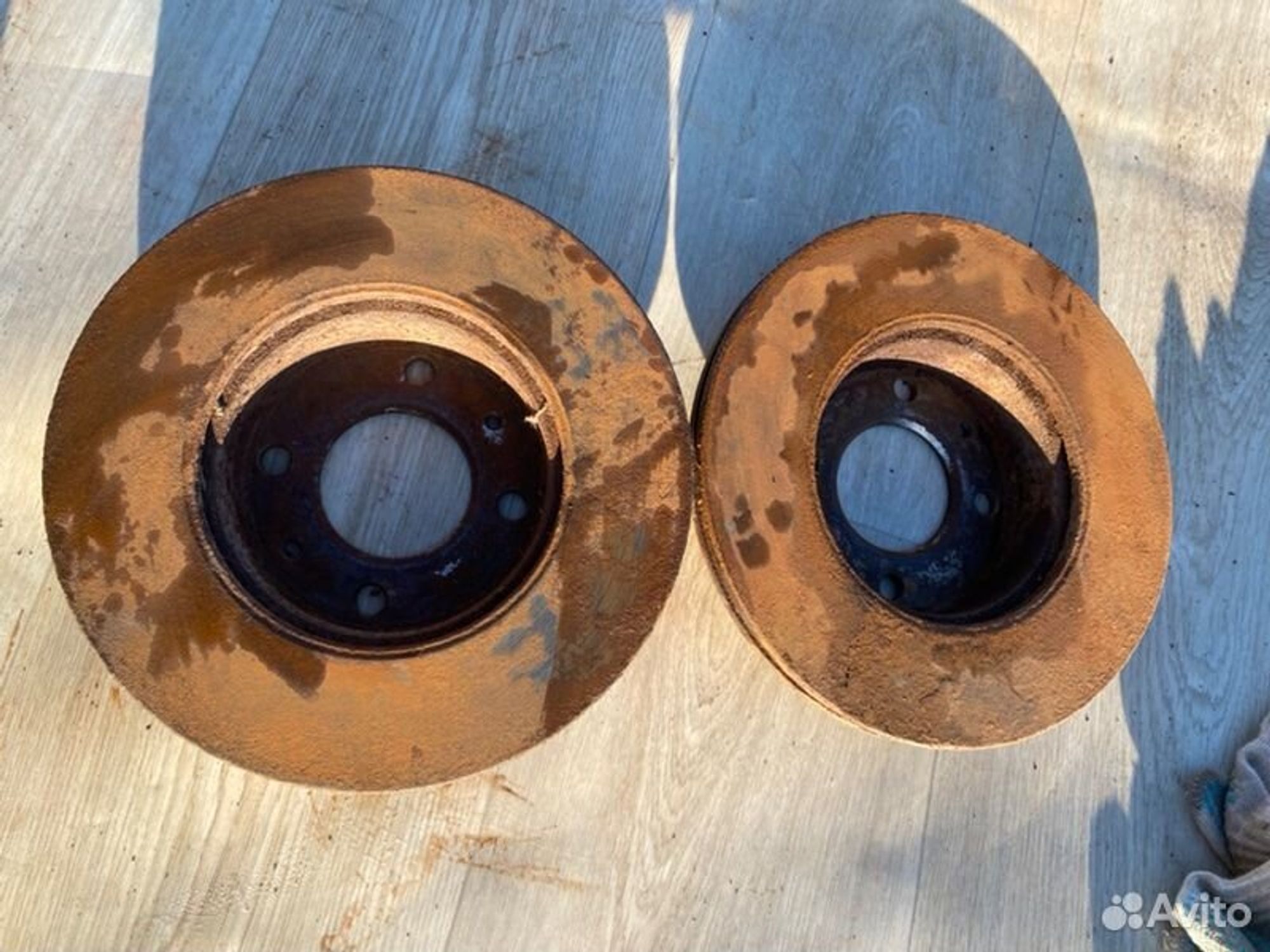 Диск тормозной передний Hyundai Accent G4EB 2006, 2200 рублей, Семиозерка