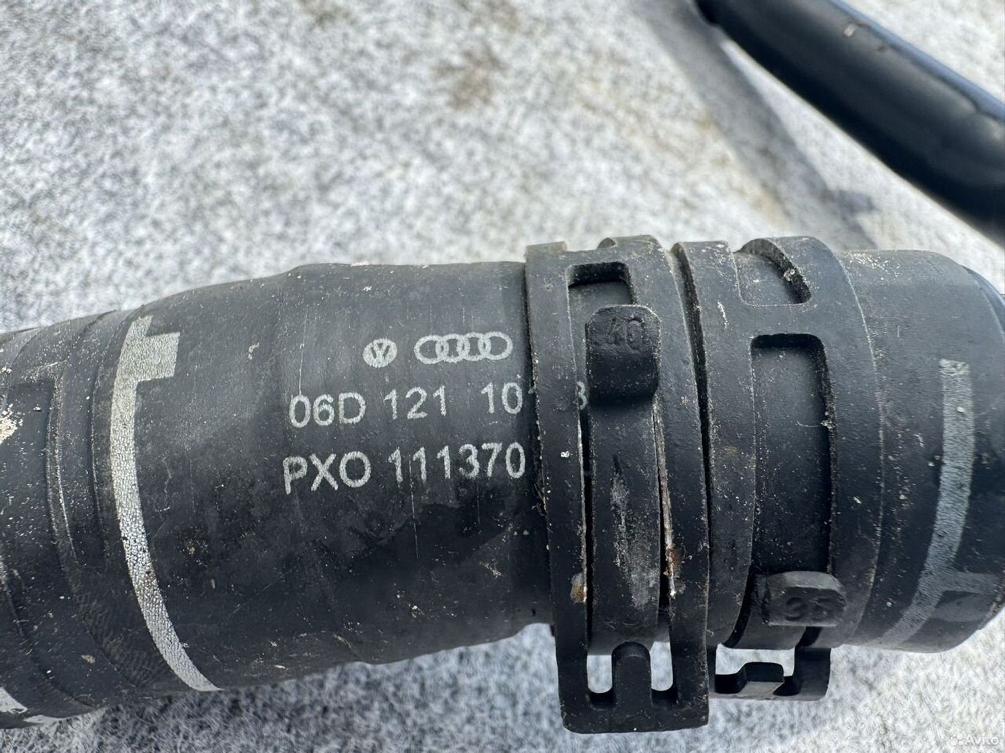 Патрубок системы охлаждения audi a4 b7, 1500 рублей, Семиозерка