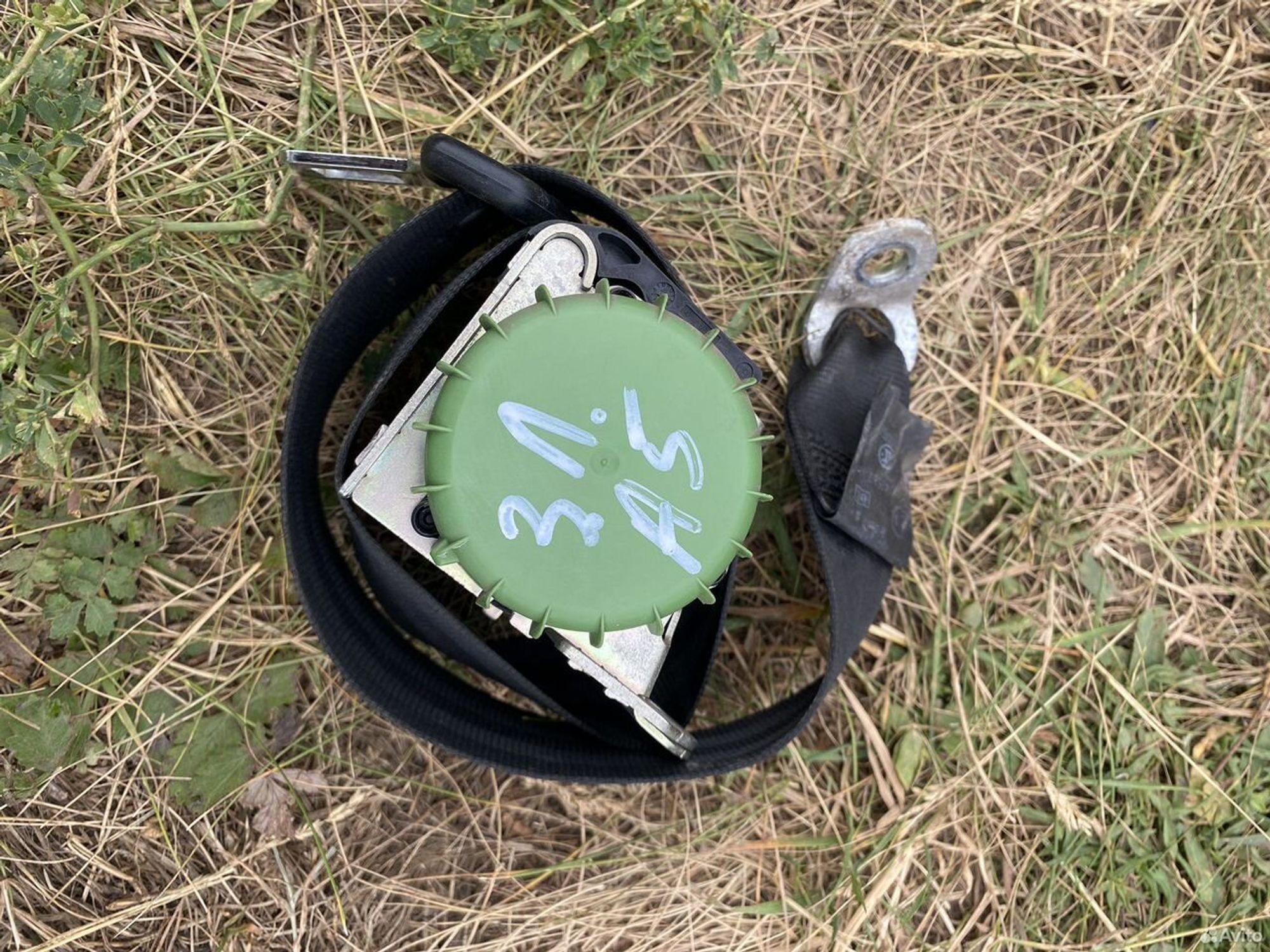 Ремень безопасности задний левый skoda a5, 1000 рублей, Семиозерка