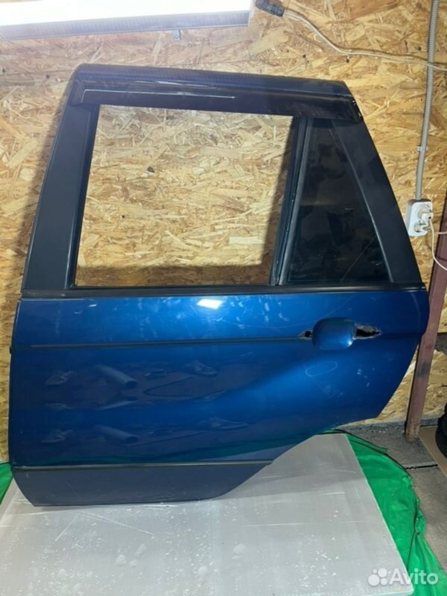Дверь боковая задняя левая Bmw X5 E53 M54B30 2002, 10000 рублей, Семиозерка