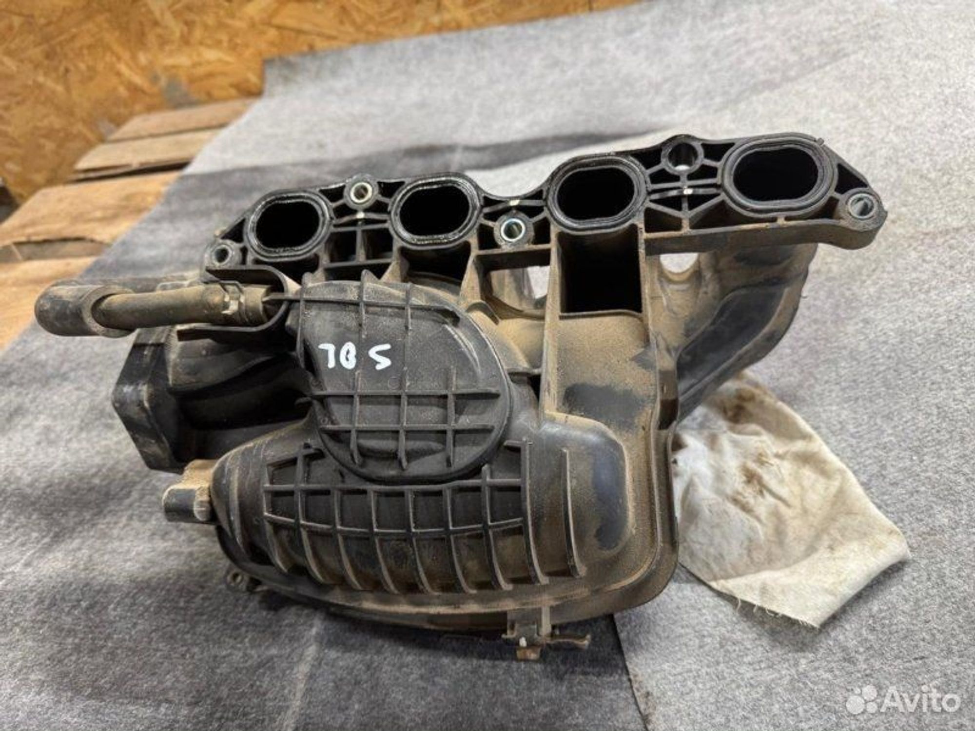 Коллектор впускной Hyundai Solaris G4FC 2013, 6000 рублей, Семиозерка