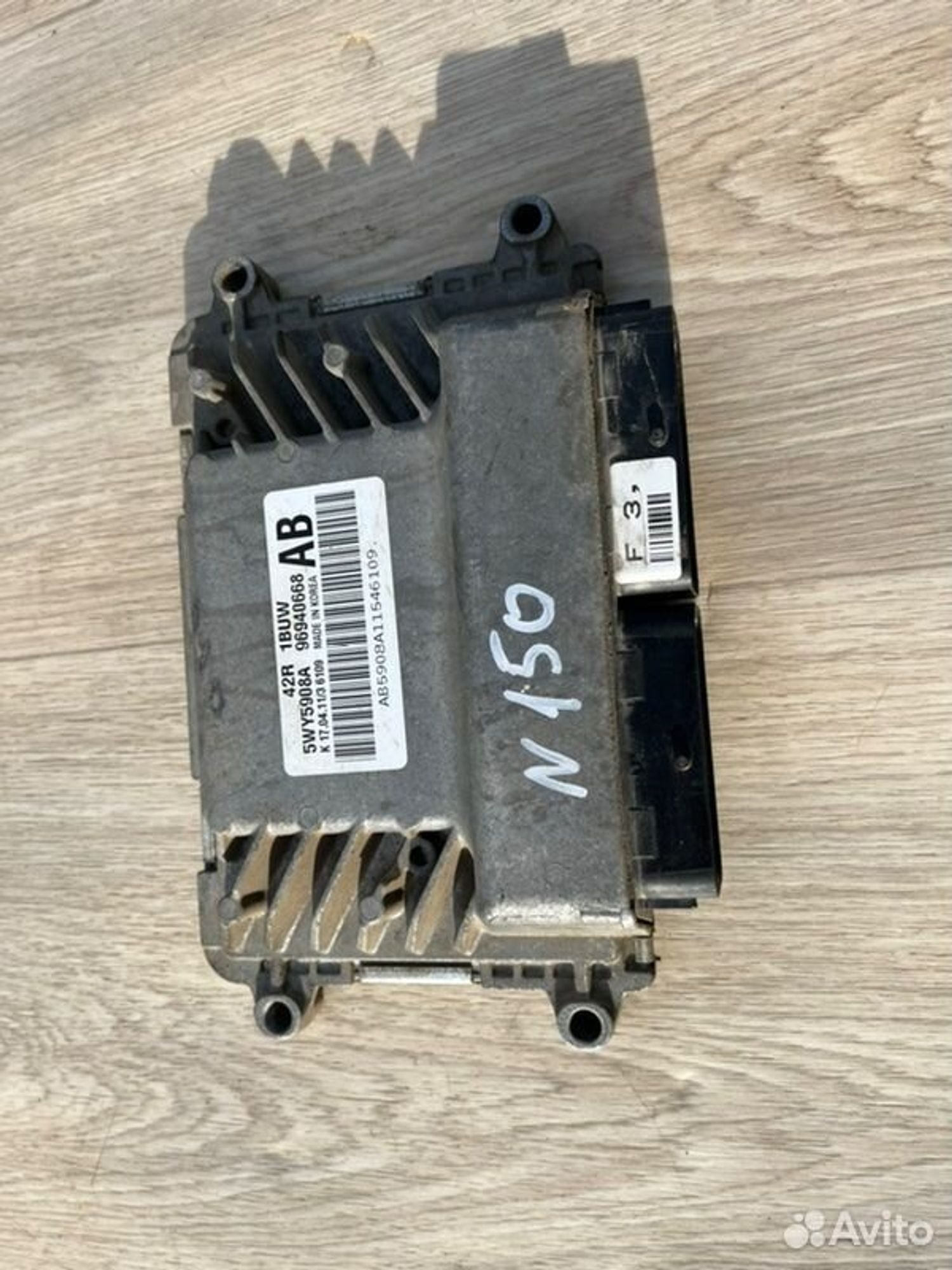 Блок управления двигателем Daewoo Nexia N150 F16D3, 3500 рублей, Семиозерка