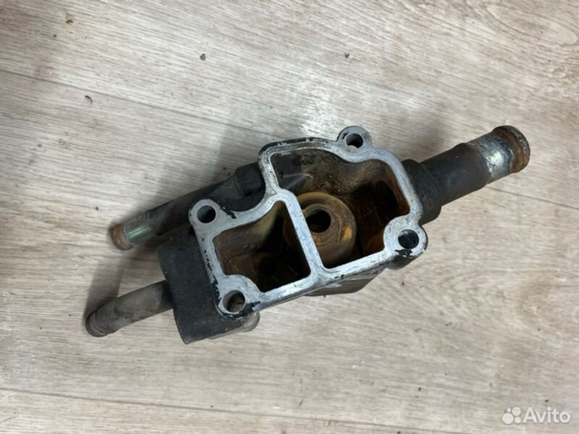 Корпус термостата Nissan Almera N16 QG15DE 2005, 1000 рублей, Семиозерка