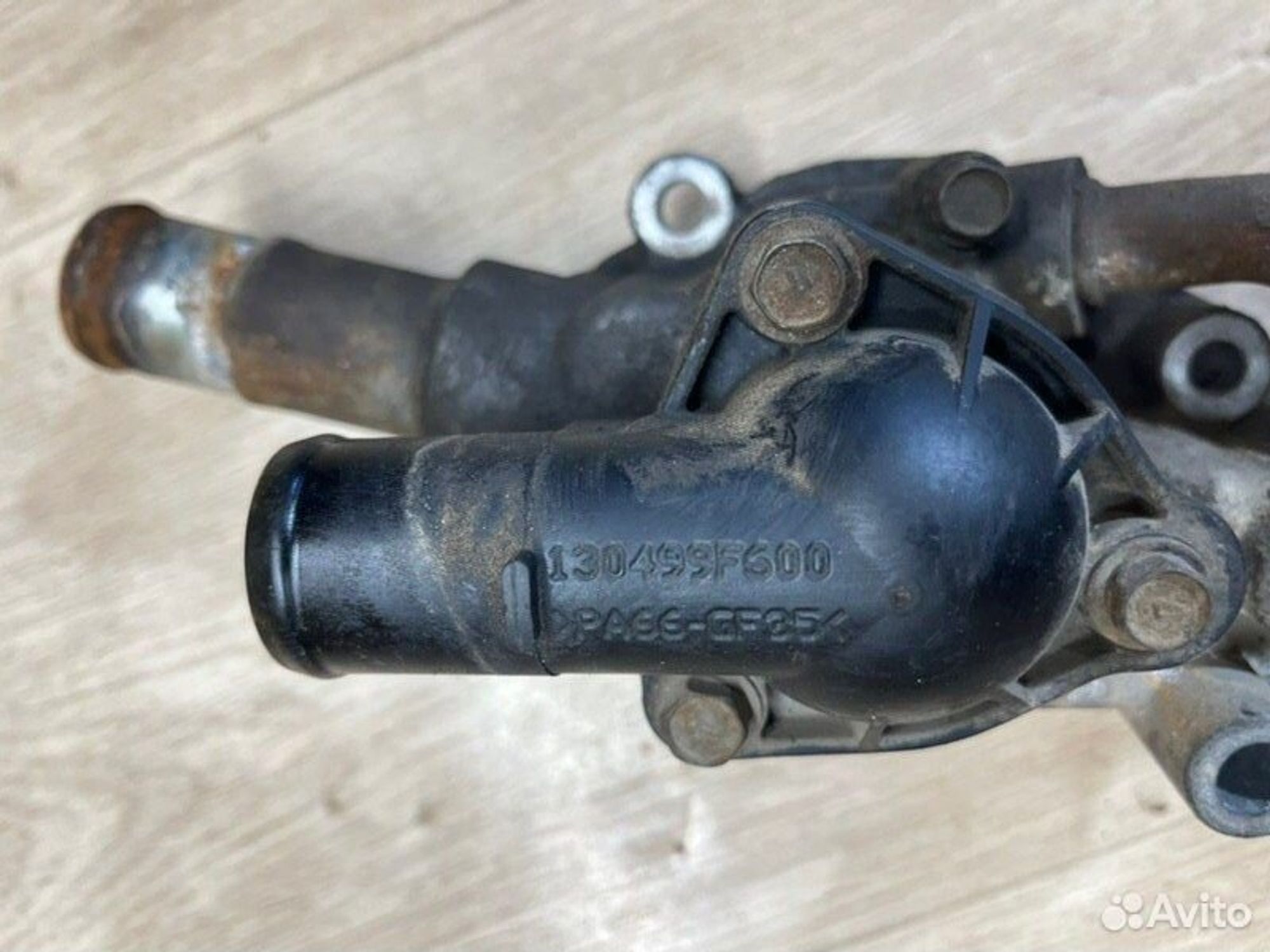 Корпус термостата Nissan Almera N16 QG15DE 2005, 1000 рублей, Семиозерка