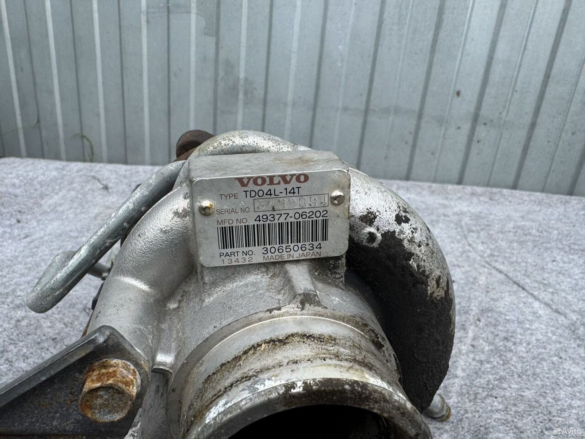 Турбокомпрессор Volvo B5254T2, 20000 рублей, Семиозерка