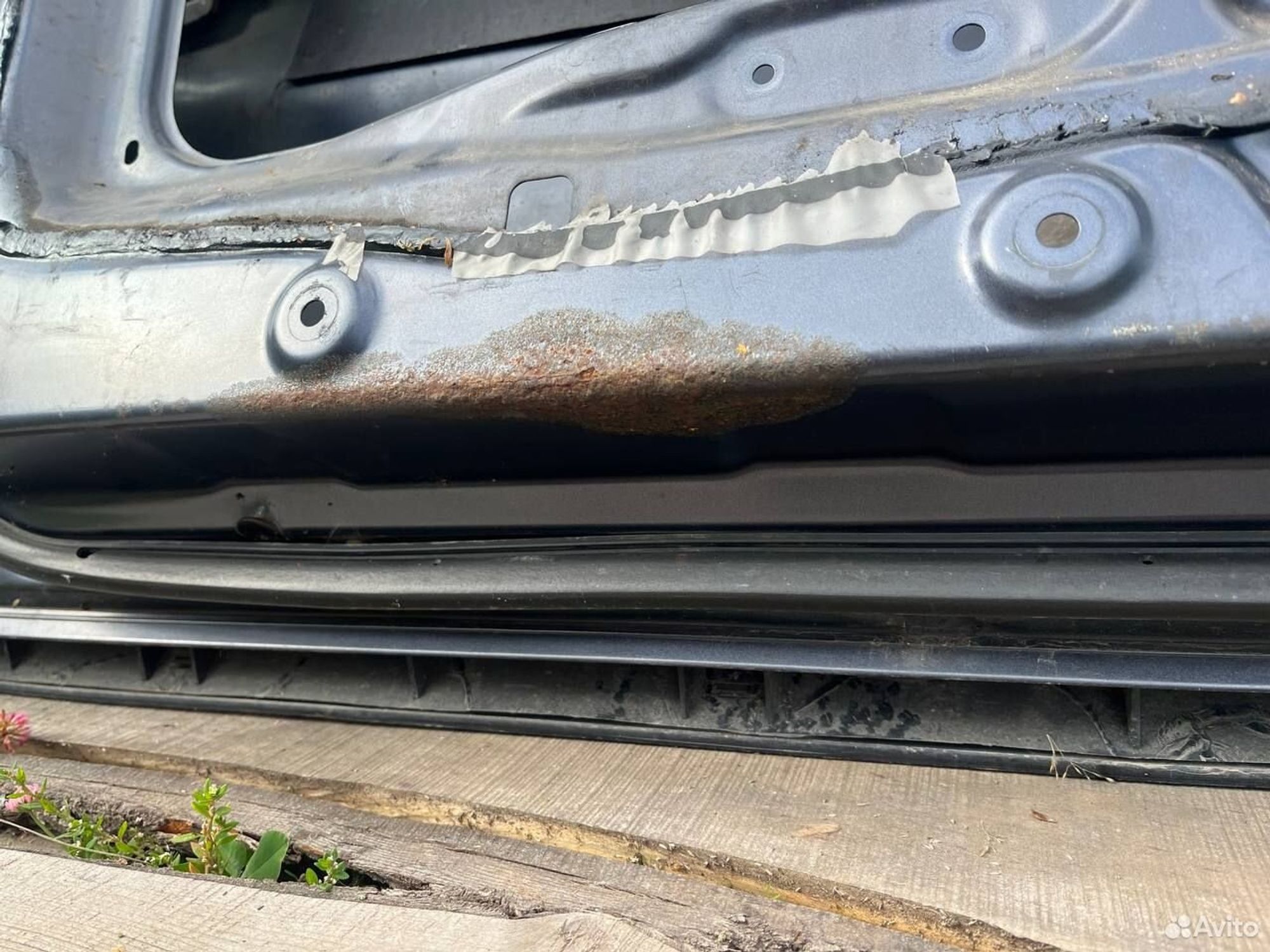 Дверь передняя левая Mitsubishi Pajero 3, 10000 рублей, Семиозерка