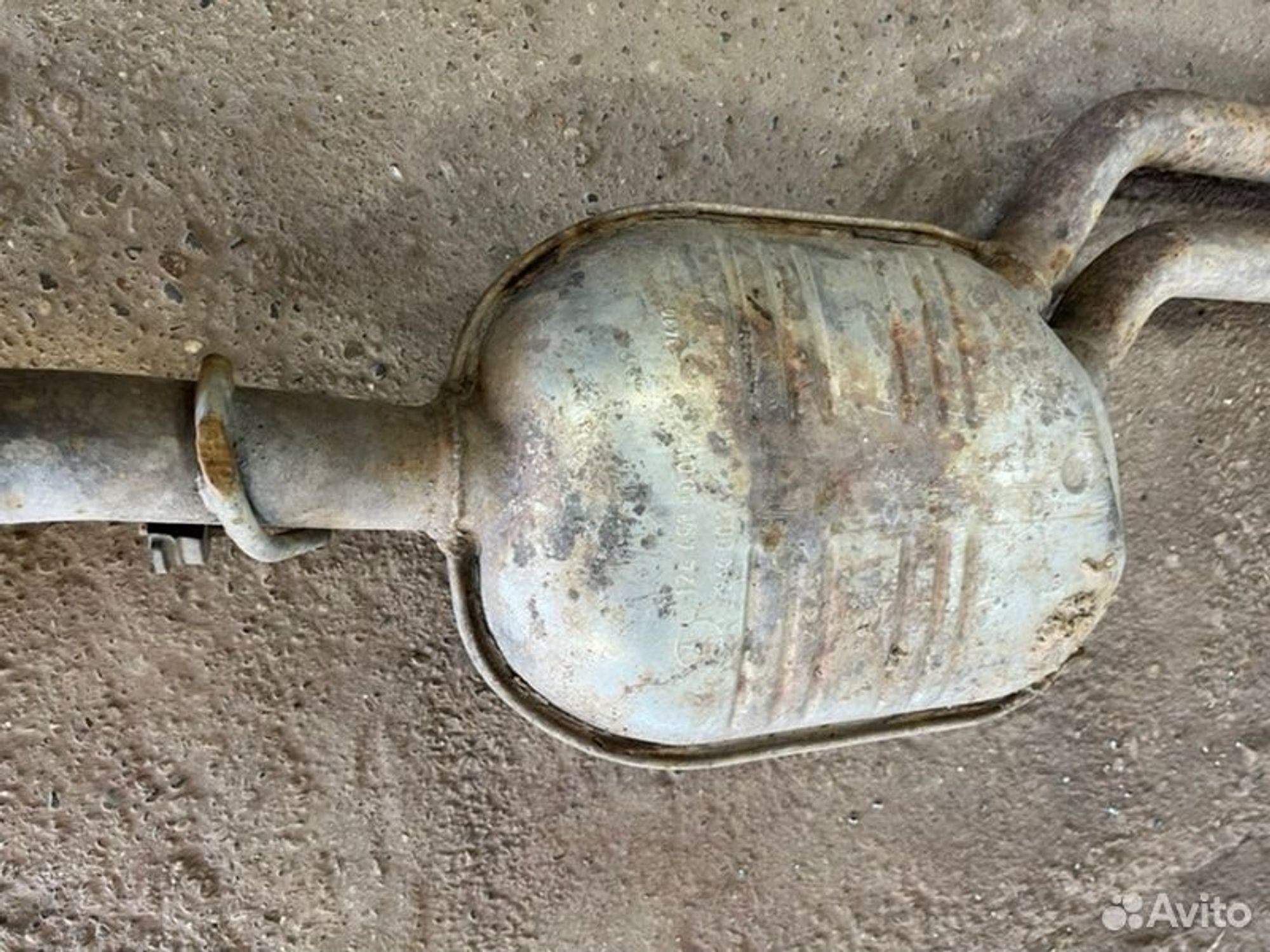 Глушитель задняя часть Mercedes E240 W210 M112911, 10000 рублей, Семиозерка