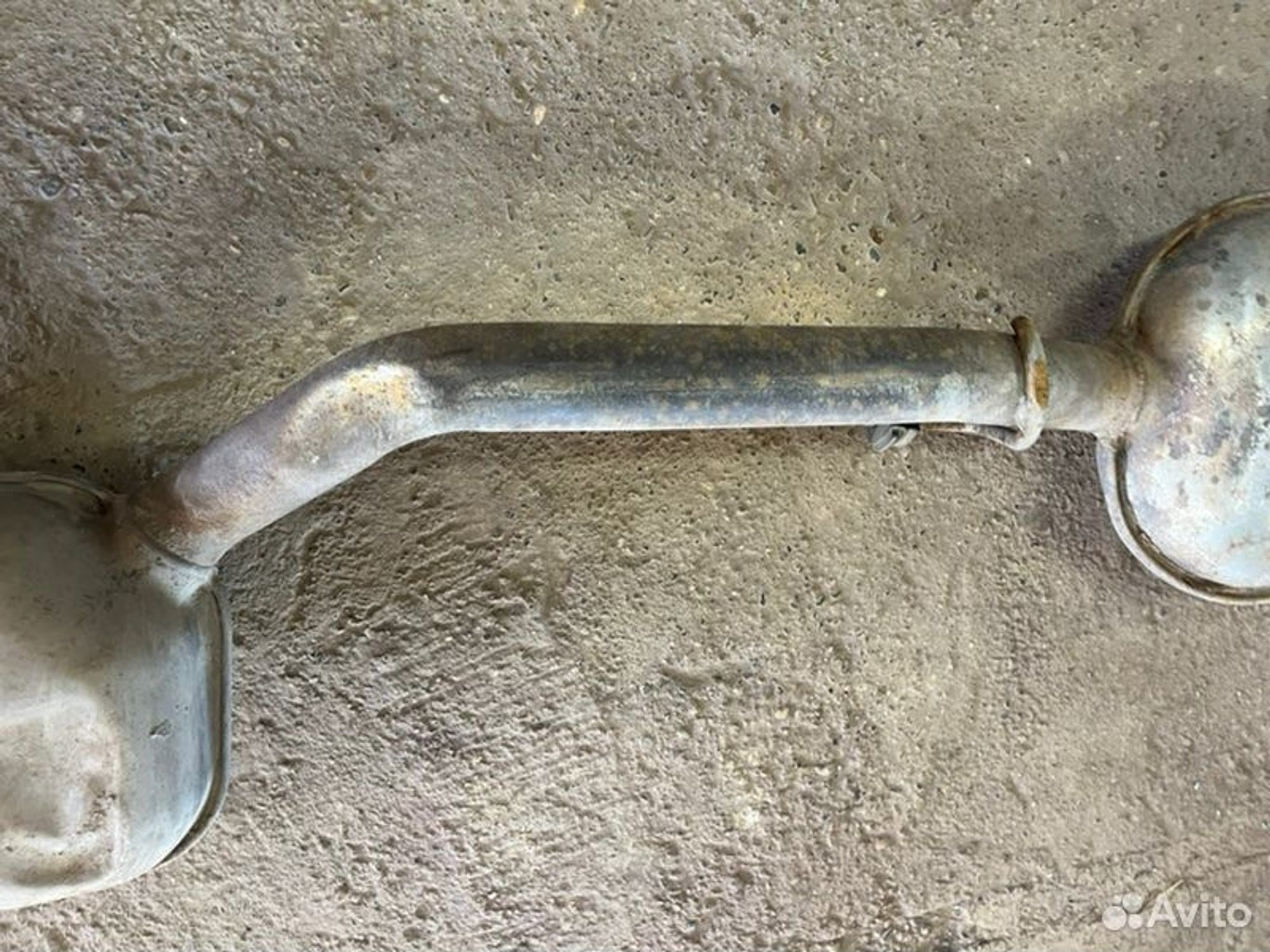 Глушитель задняя часть Mercedes E240 W210 M112911, 10000 рублей, Семиозерка