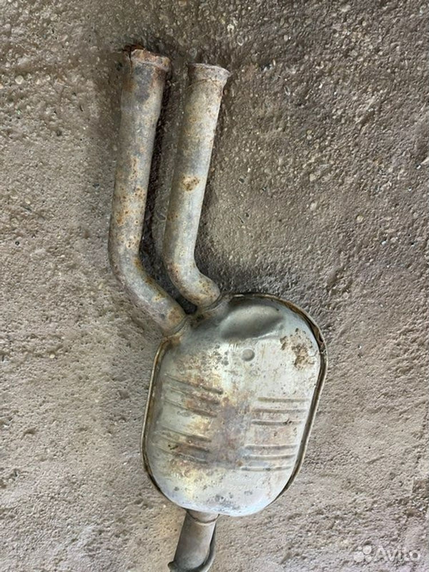 Глушитель задняя часть Mercedes E240 W210 M112911, 10000 рублей, Семиозерка