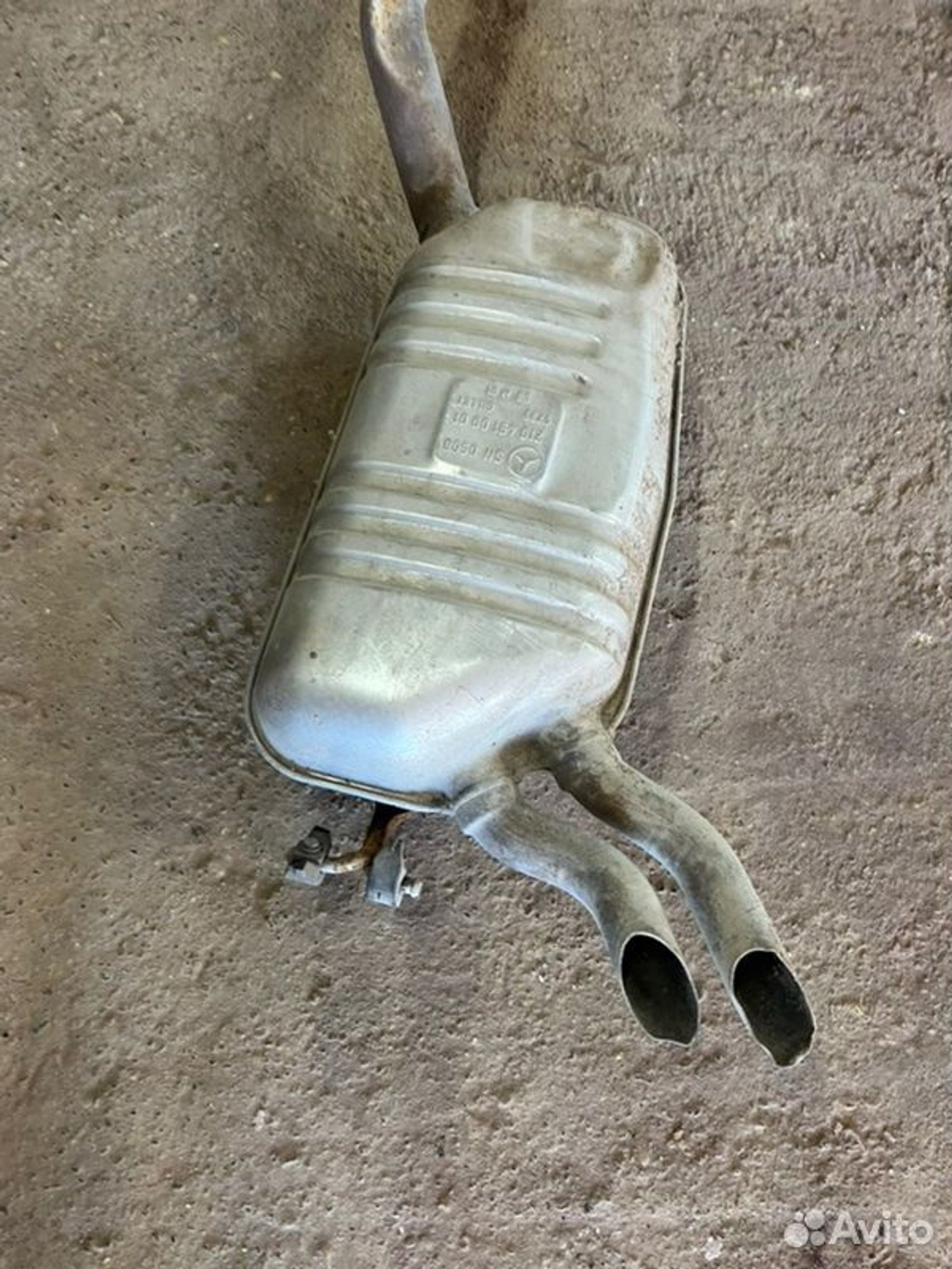 Глушитель задняя часть Mercedes E240 W210 M112911, 10000 рублей, Семиозерка
