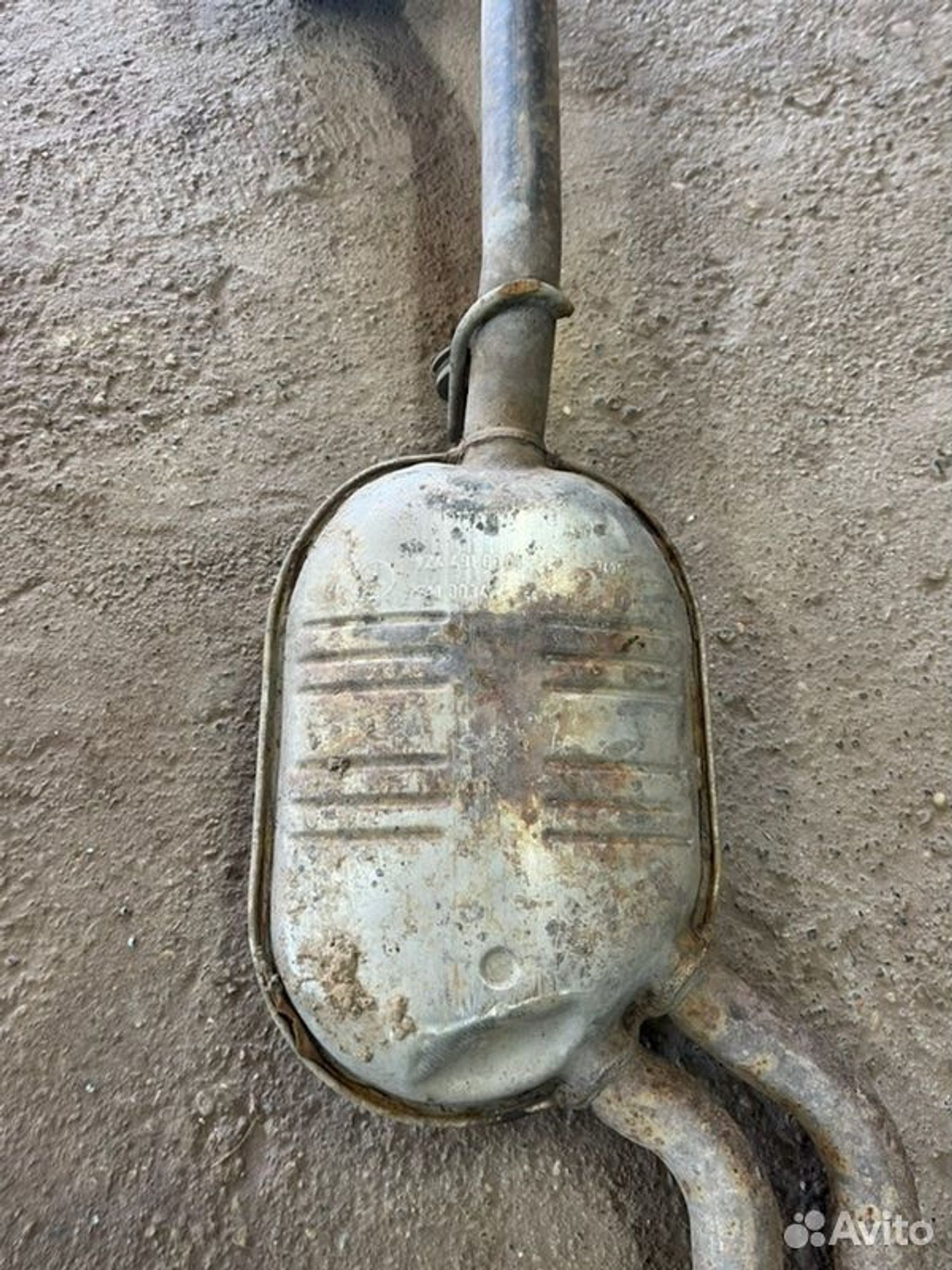 Глушитель задняя часть Mercedes E240 W210 M112911, 10000 рублей, Семиозерка