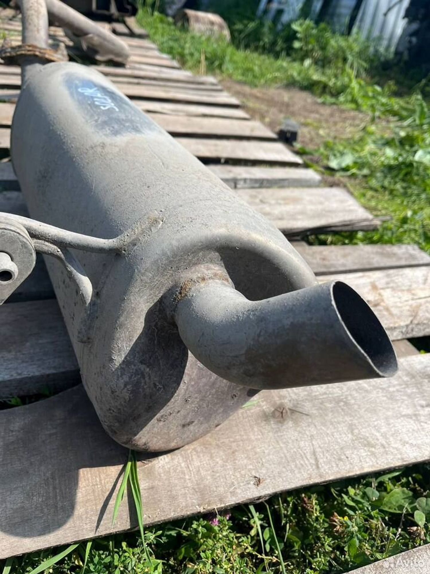 Глушитель Hyundai Solaris 1, 6000 рублей, Семиозерка