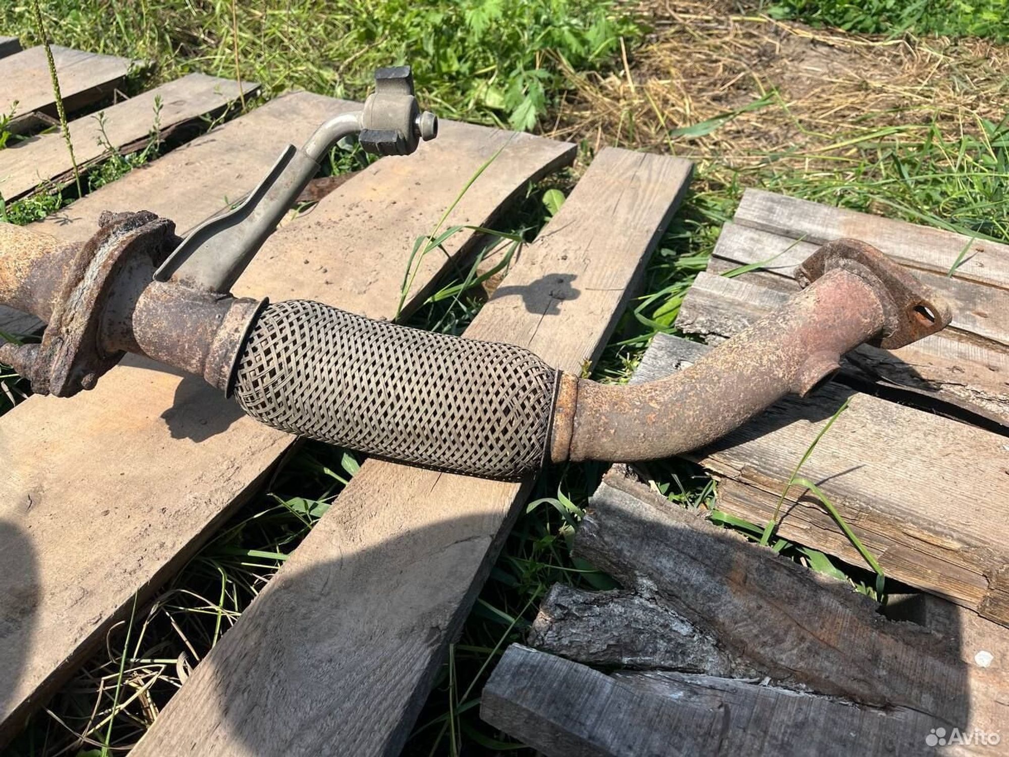 Глушитель Hyundai Solaris 1, 6000 рублей, Семиозерка