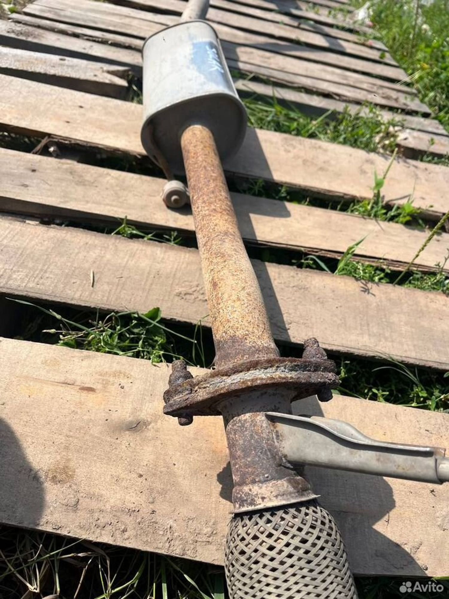 Глушитель Hyundai Solaris 1, 6000 рублей, Семиозерка