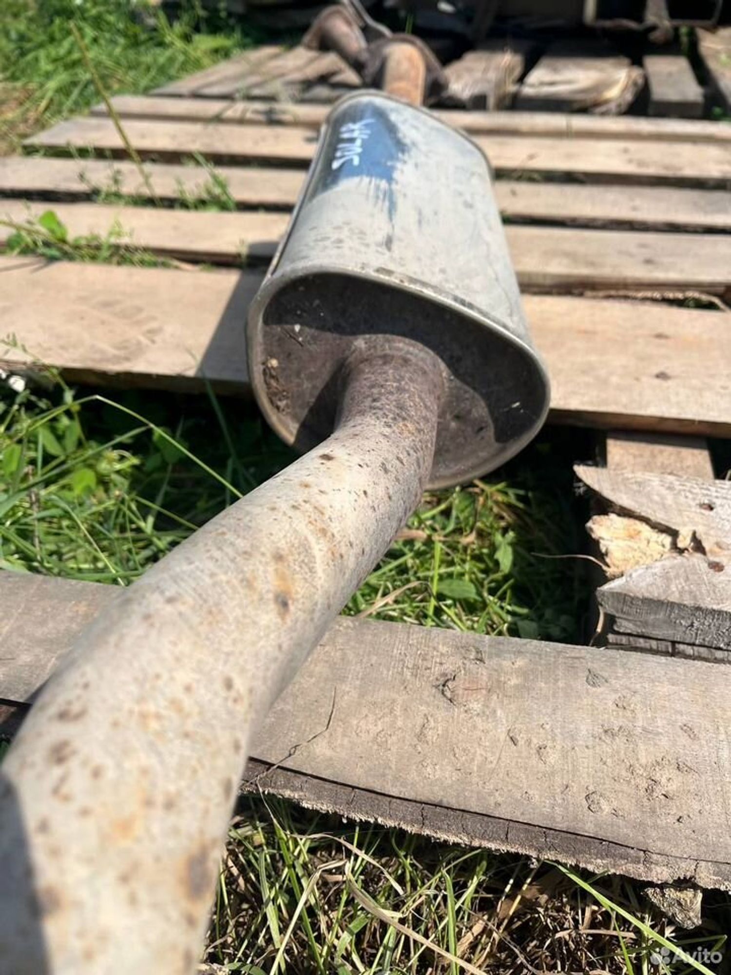 Глушитель Hyundai Solaris 1, 6000 рублей, Семиозерка