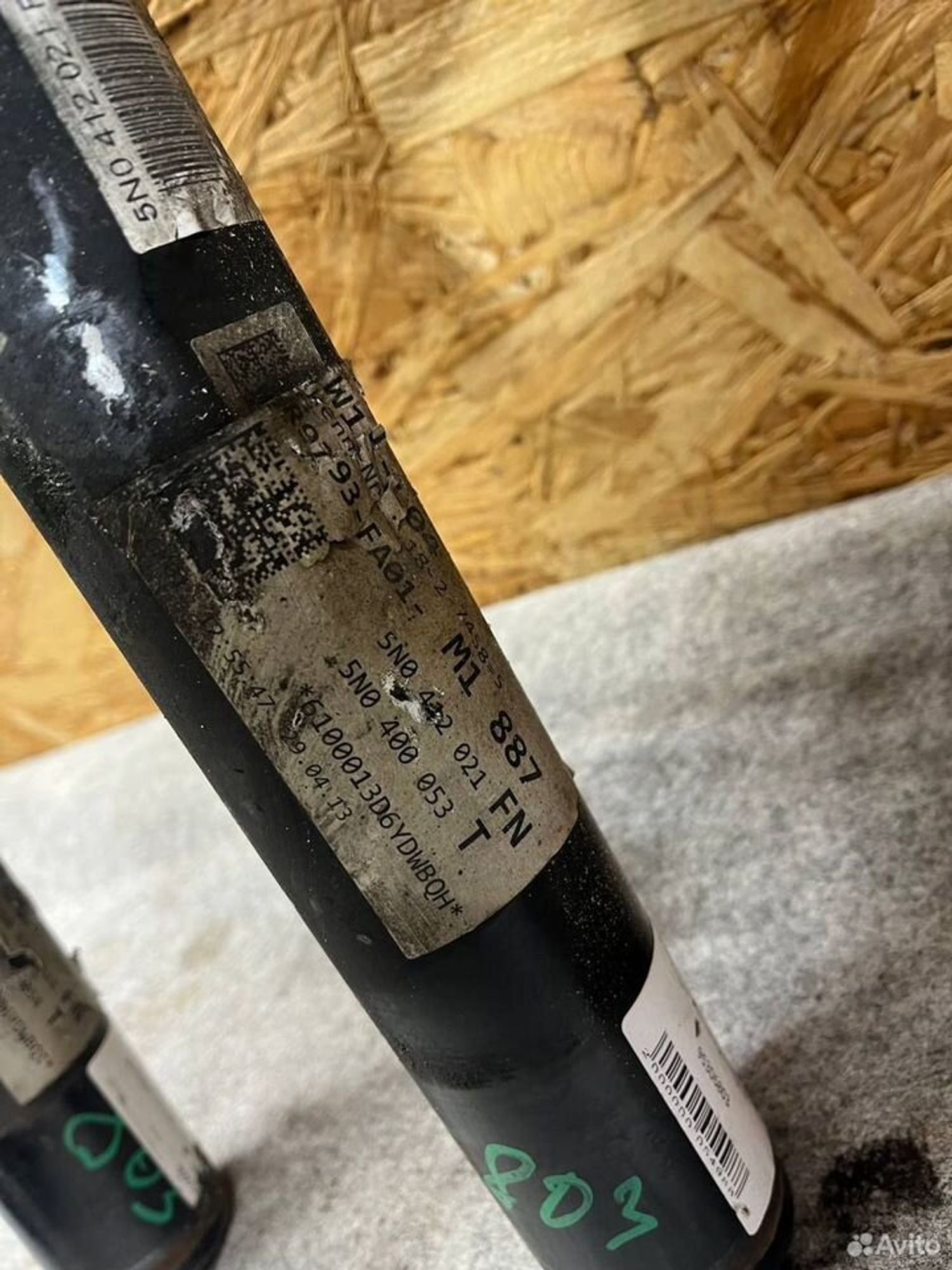 Стойка передняя левая Tiguan 09-17, 5000 рублей, Семиозерка