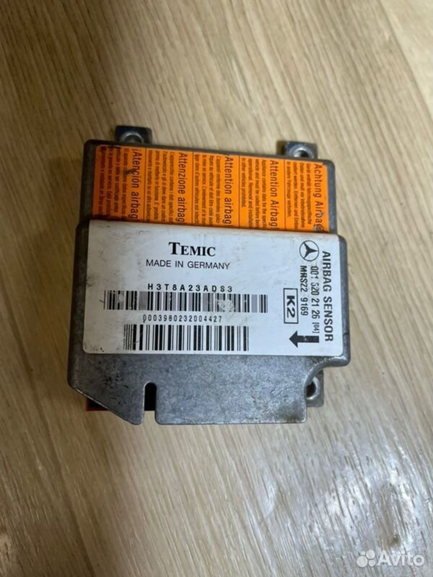 Блок SRS airbag Mercedes E240 W210 M112911 1998, 1500 рублей, Семиозерка