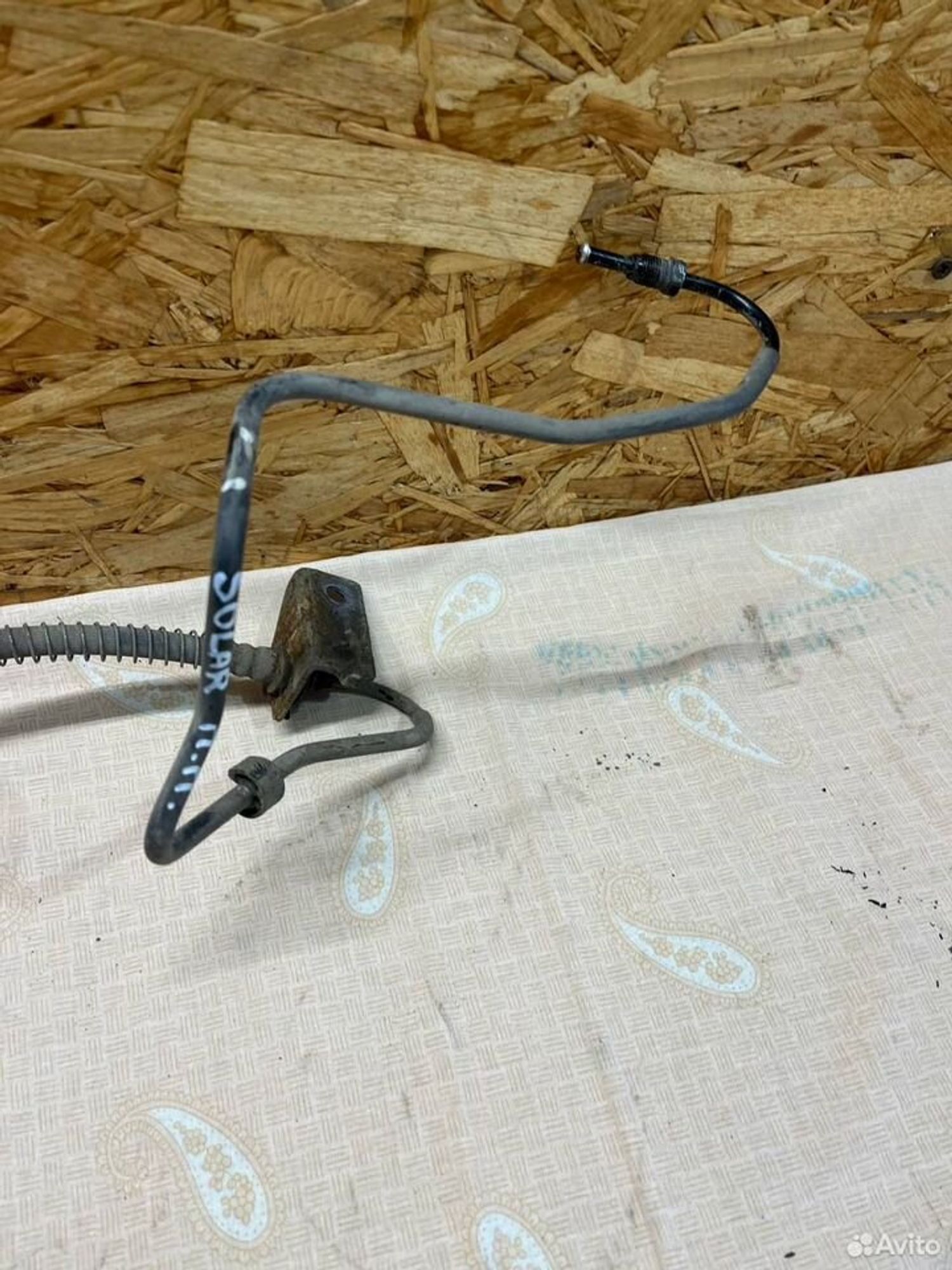 Шланг тормозной правый Hyundai Solaris 1, 1200 рублей, Семиозерка