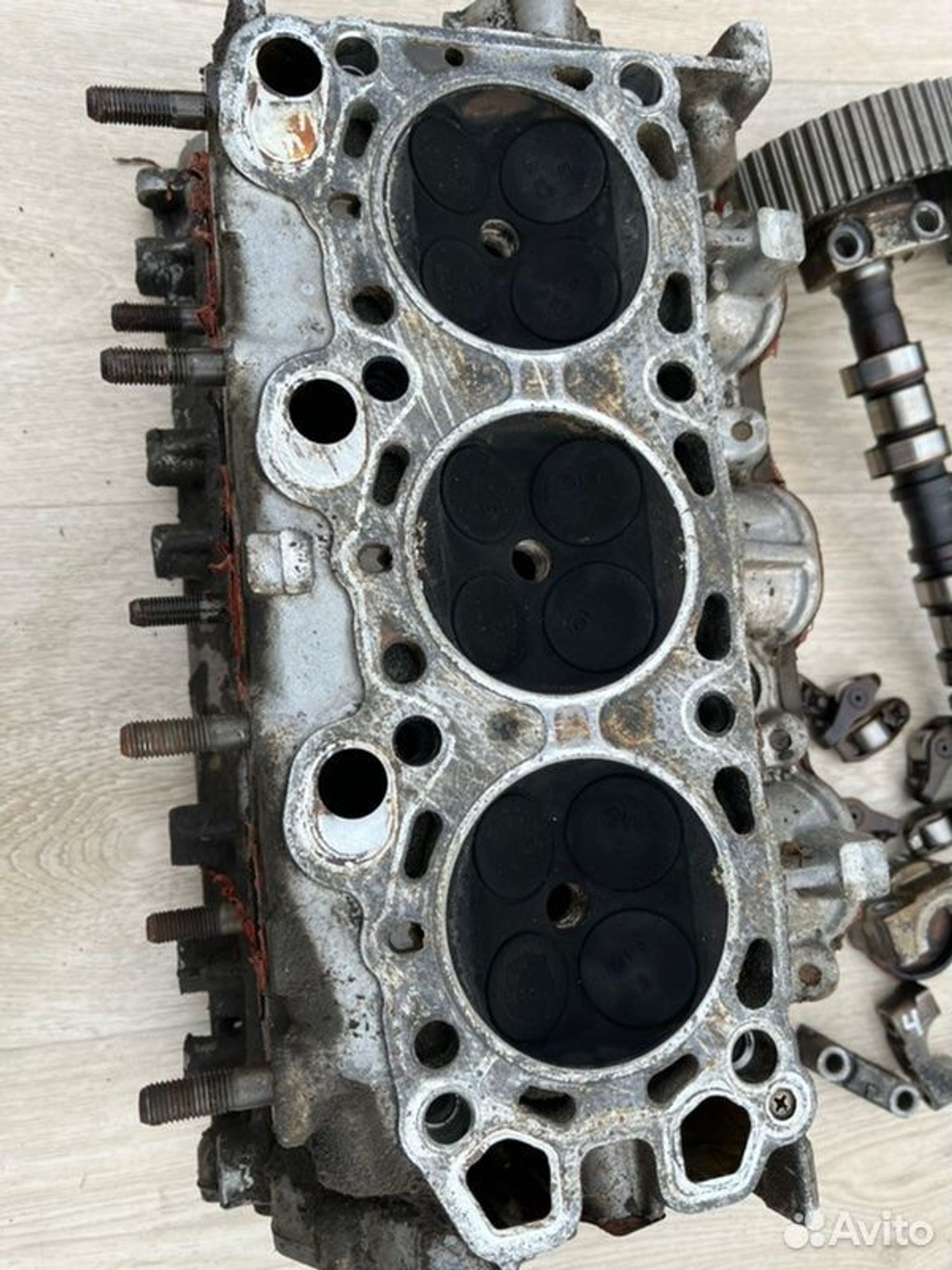 Головка блока цилиндров Mitsubishi Galant E54A, 9000 рублей, Семиозерка