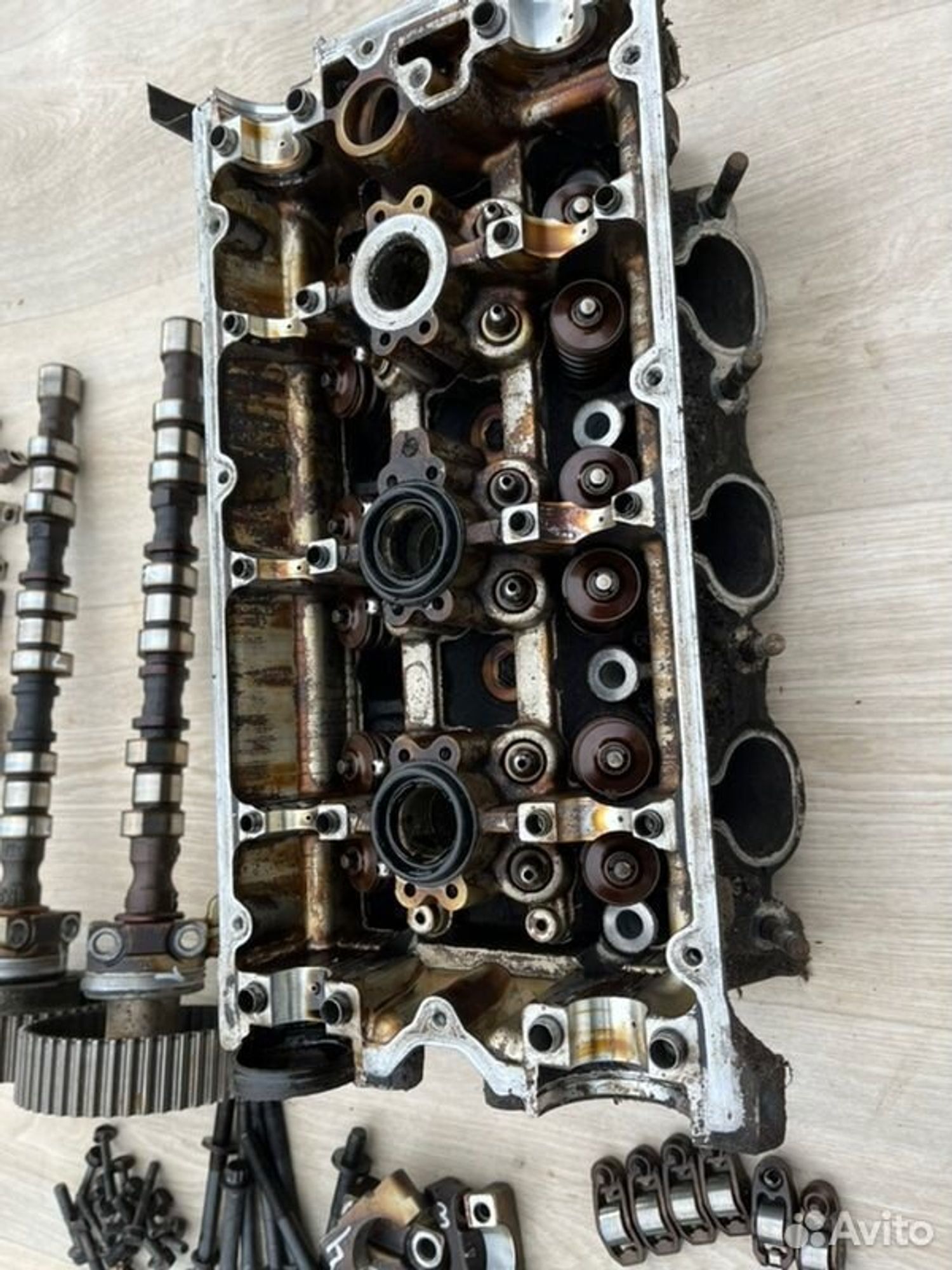 Головка блока цилиндров Mitsubishi Galant E54A, 9000 рублей, Семиозерка