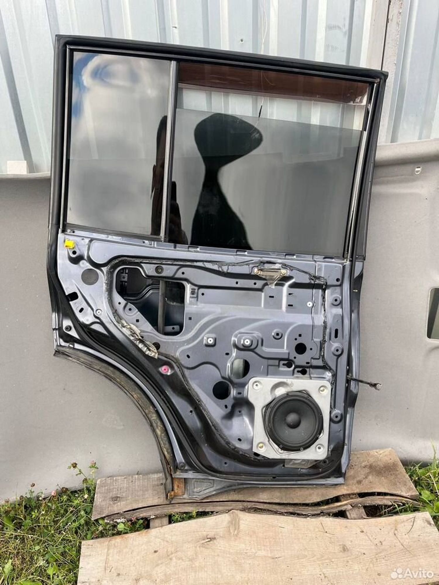 Дверь задняя левая Mitsibishi Pajero 3, 8000 рублей, Семиозерка