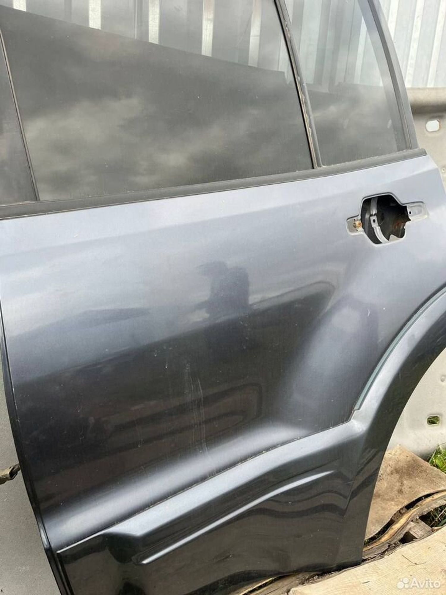 Дверь задняя левая Mitsibishi Pajero 3, 8000 рублей, Семиозерка